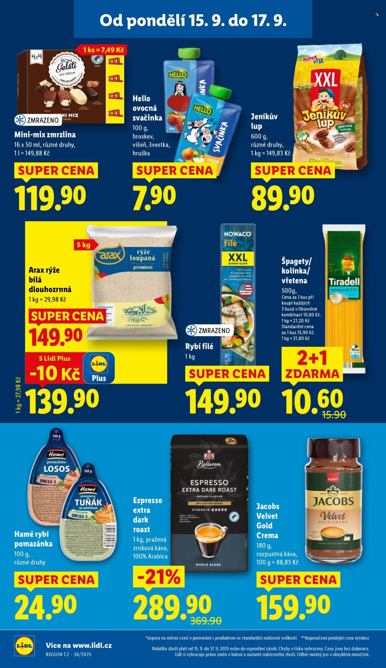 LIDL leták - Od pondělí 15.9.2025 (2025-09-15 - 2025-09-17)