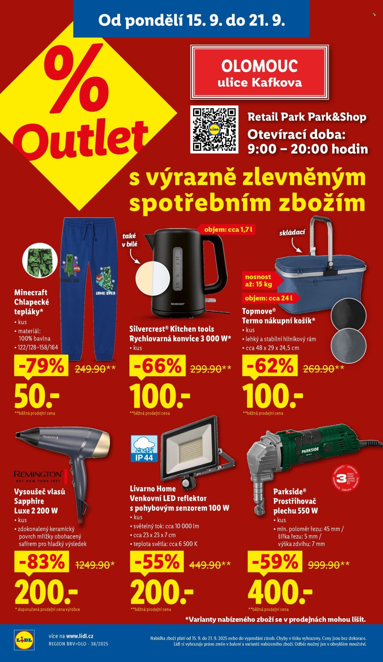 LIDL leták - Od pondělí 15.9.2025 (2025-09-15 - 2025-09-17)
