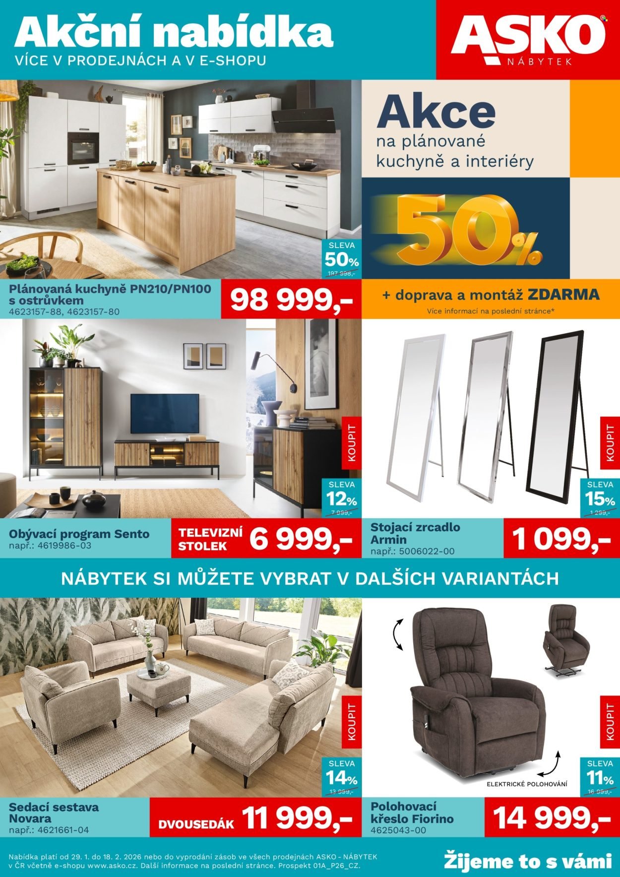 ASKO leták - Akční nabídka (2026-01-29 - 2026-02-18)
