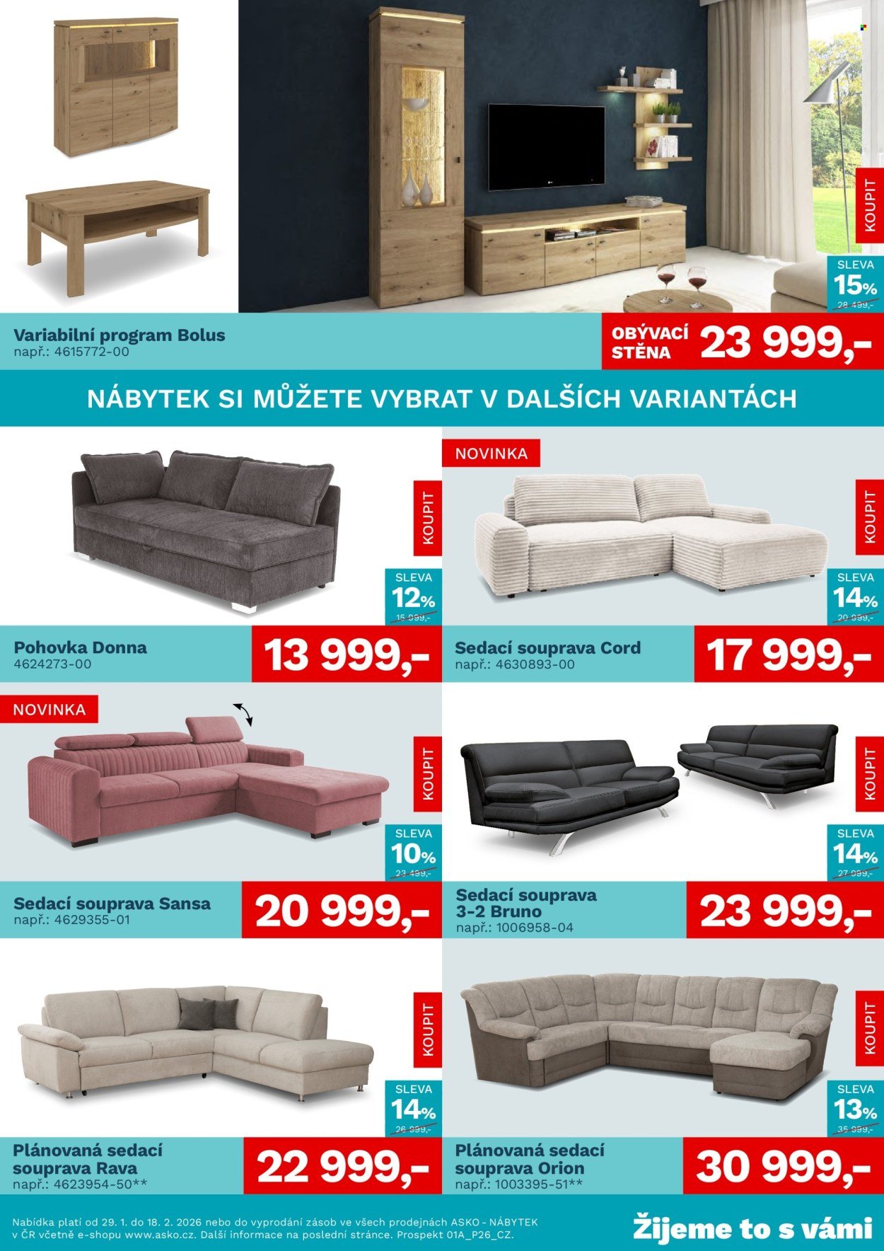 ASKO leták - Akční nabídka (2026-01-29 - 2026-02-18)