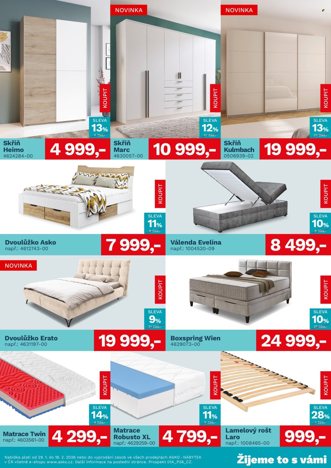 ASKO leták - Akční nabídka (2026-01-29 - 2026-02-18)