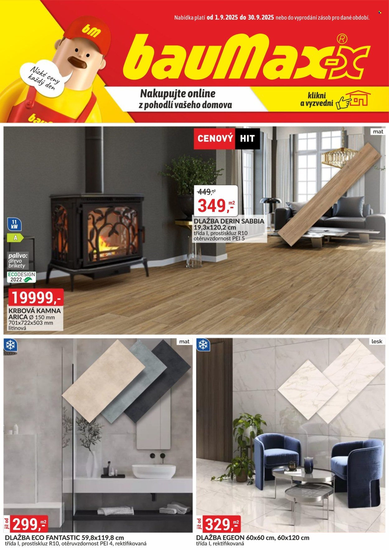 BAUMAX leták - Od pondělí 1.9.2025 (2025-09-01 - 2025-09-30)