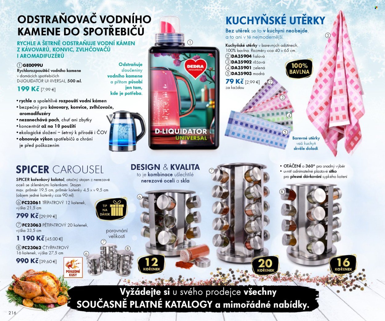 DEDRA leták - Dárky a inspirace (2025-10-24 - 2026-01-23)