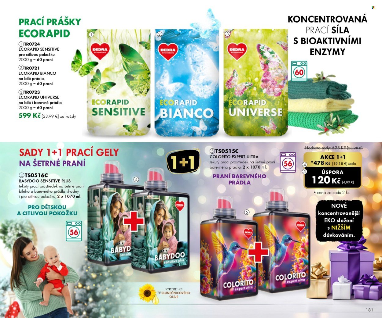 DEDRA leták - Dárky a inspirace (2025-10-24 - 2026-01-23)