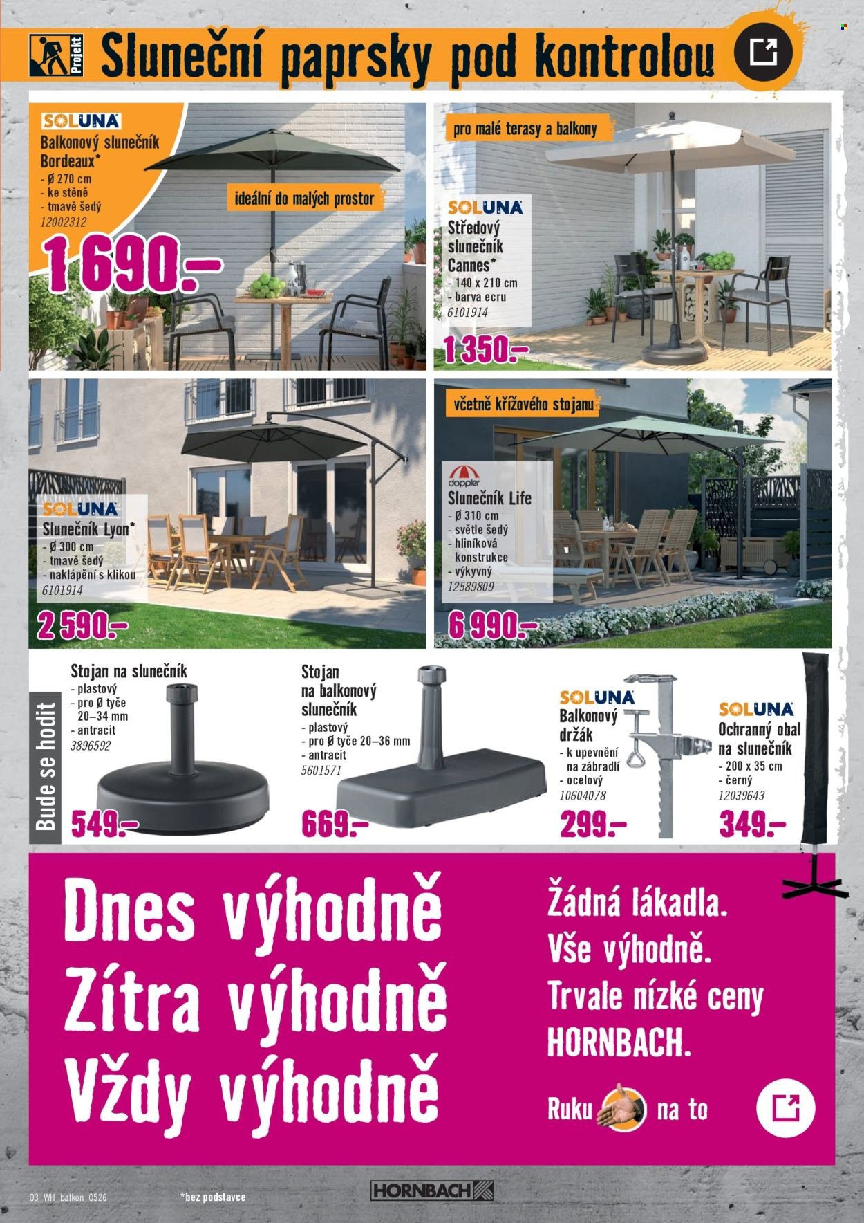 HORNBACH leták - Váš další projekt - Balkon (2026-05-13 - 2026-05-27)