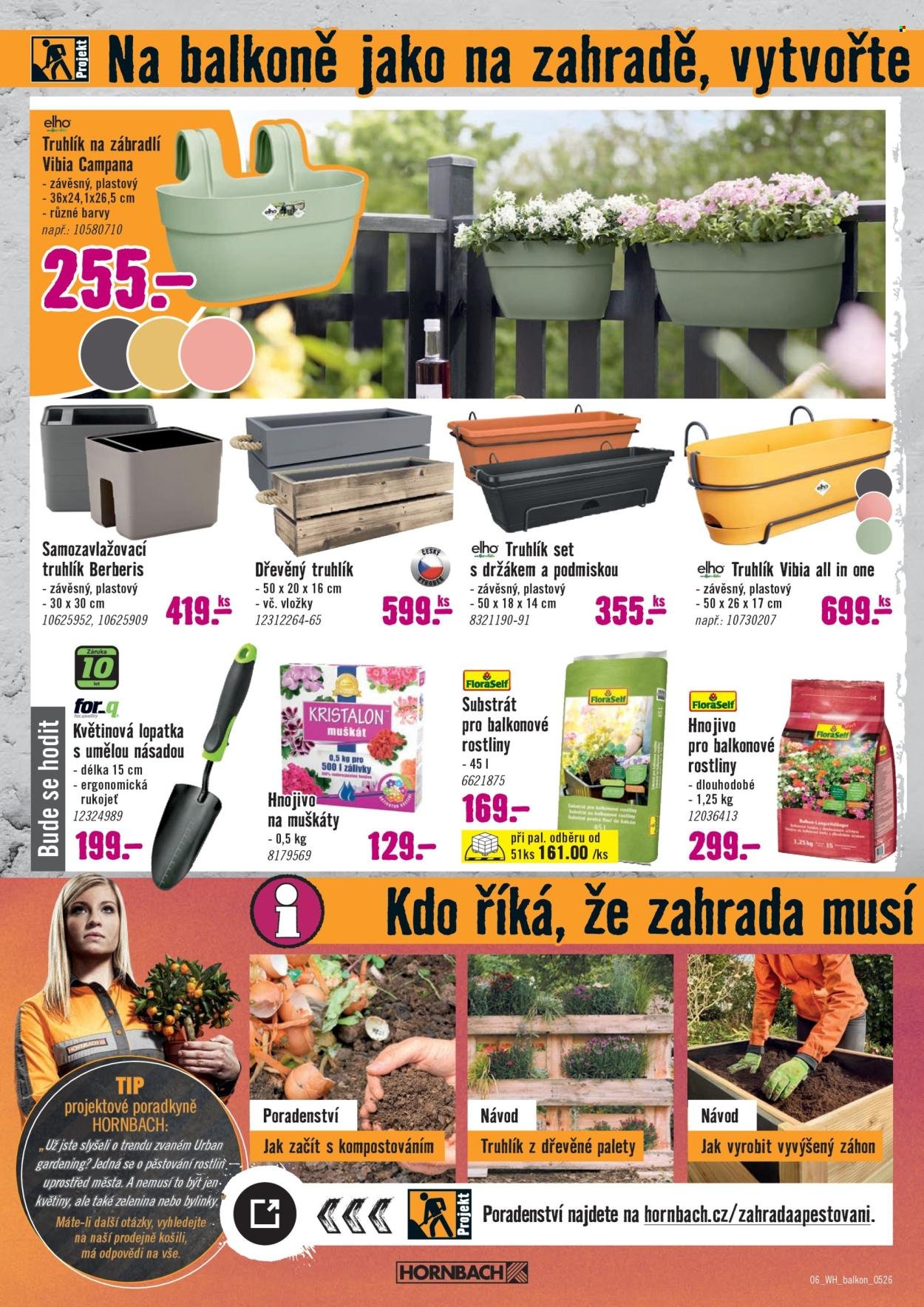 HORNBACH leták - Váš další projekt - Balkon (2026-05-13 - 2026-05-27)