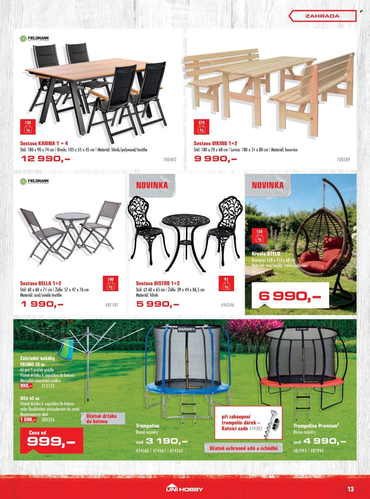 UNI HOBBY leták - Zahrada v cajku (2026-04-02 - 2026-04-26)