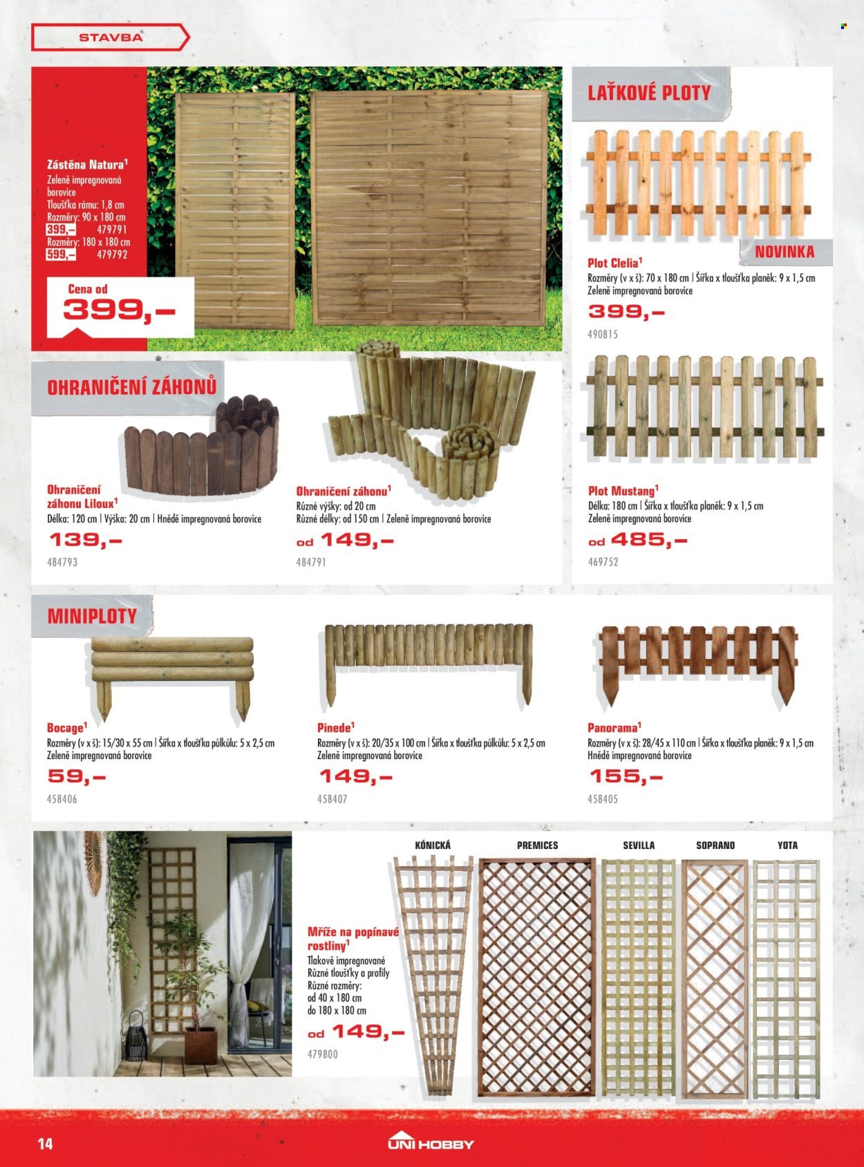 UNI HOBBY leták - Zahrada v cajku (2026-04-02 - 2026-04-26)