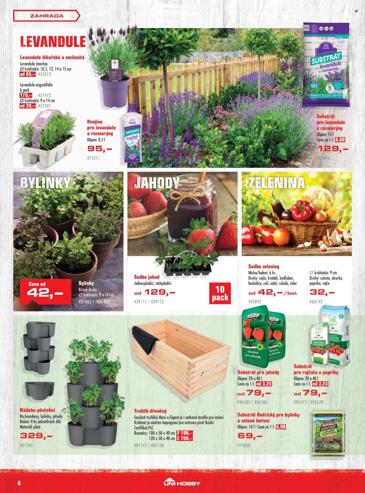 UNI HOBBY leták - Zahrada v cajku (2026-04-02 - 2026-04-26)