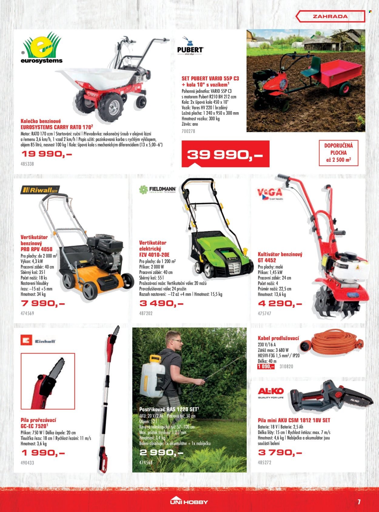 UNI HOBBY leták - Zahrada v cajku (2026-04-02 - 2026-04-26)