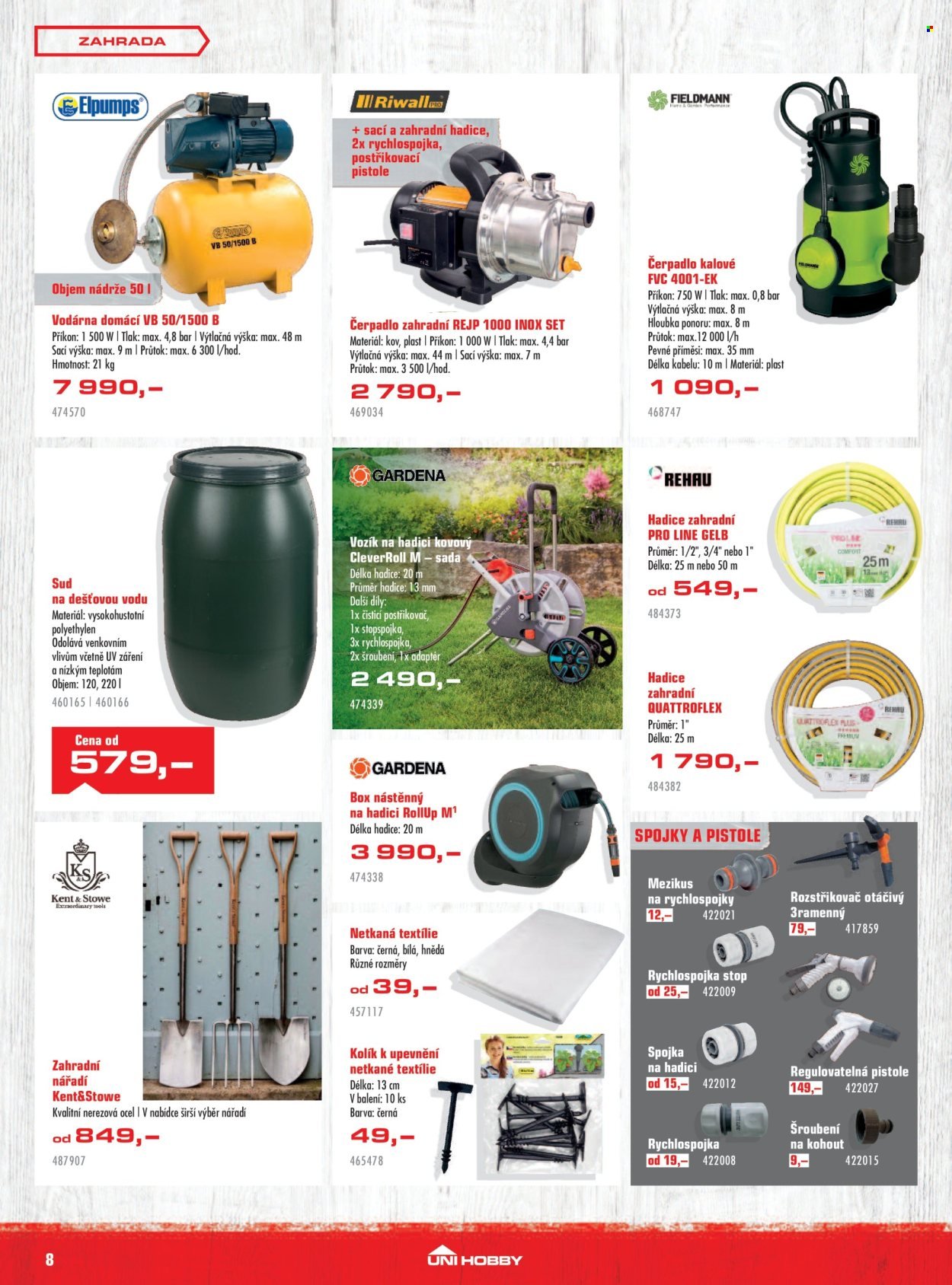 UNI HOBBY leták - Zahrada v cajku (2026-04-02 - 2026-04-26)