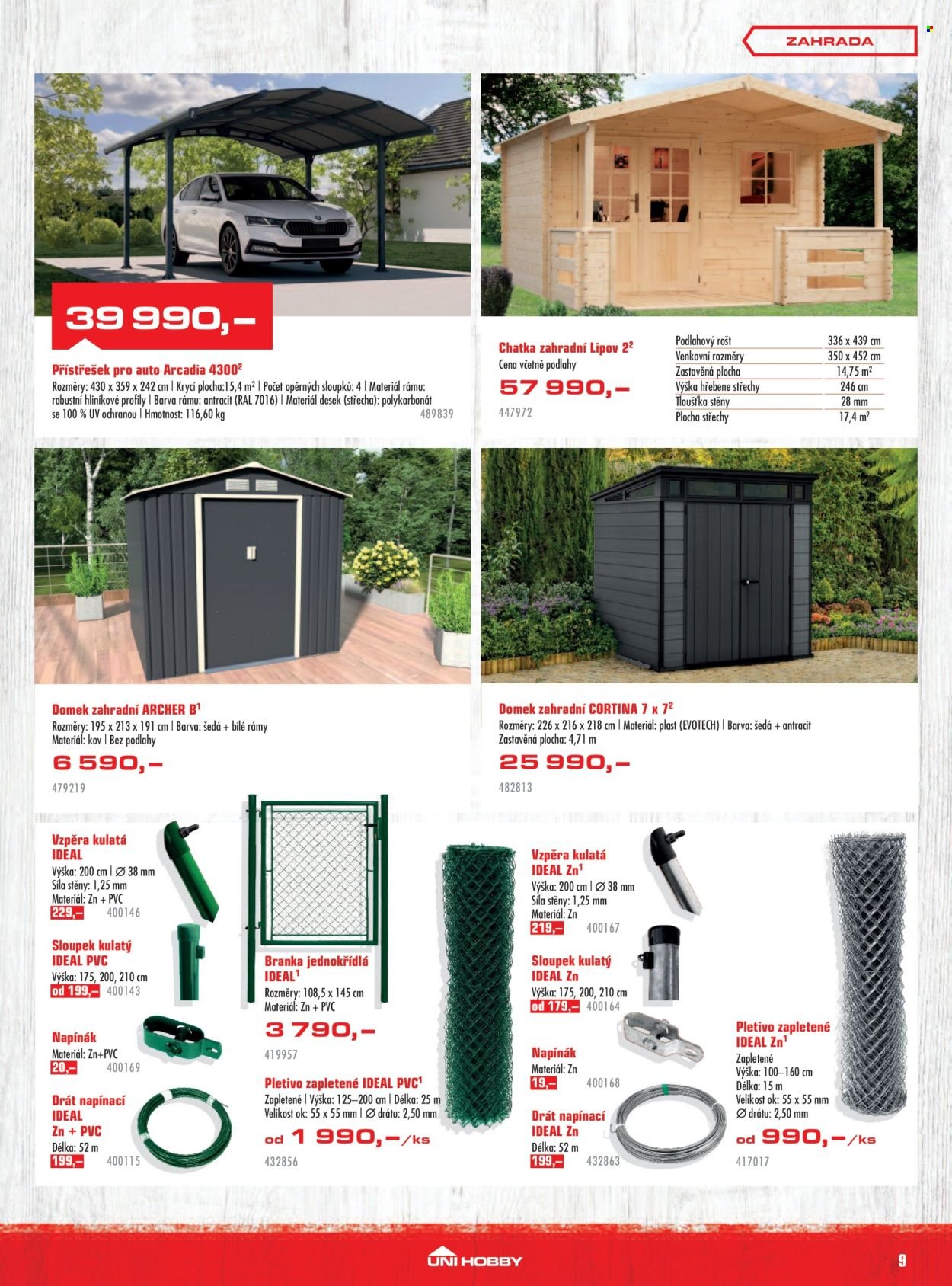 UNI HOBBY leták - Zahrada v cajku (2026-04-02 - 2026-04-26)
