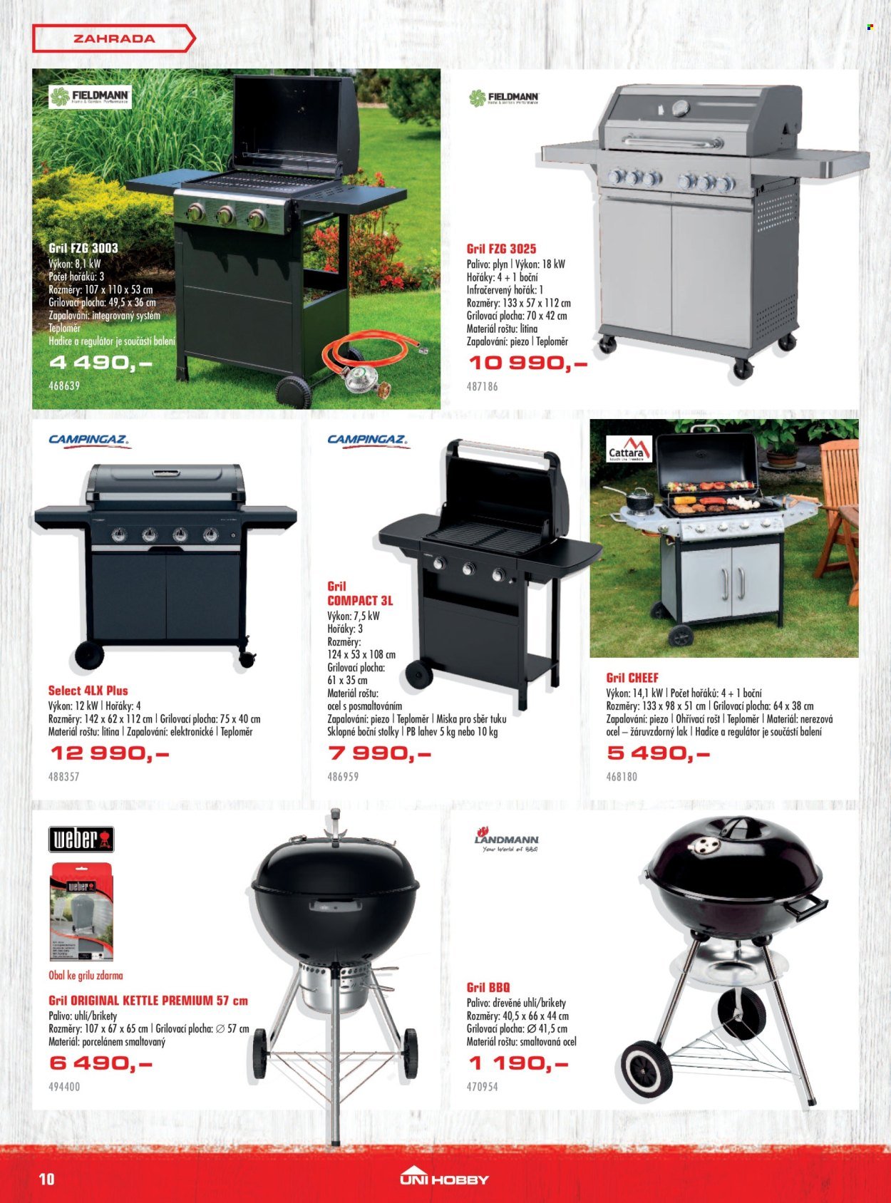UNI HOBBY leták - Zahrada v cajku (2026-04-02 - 2026-04-26)