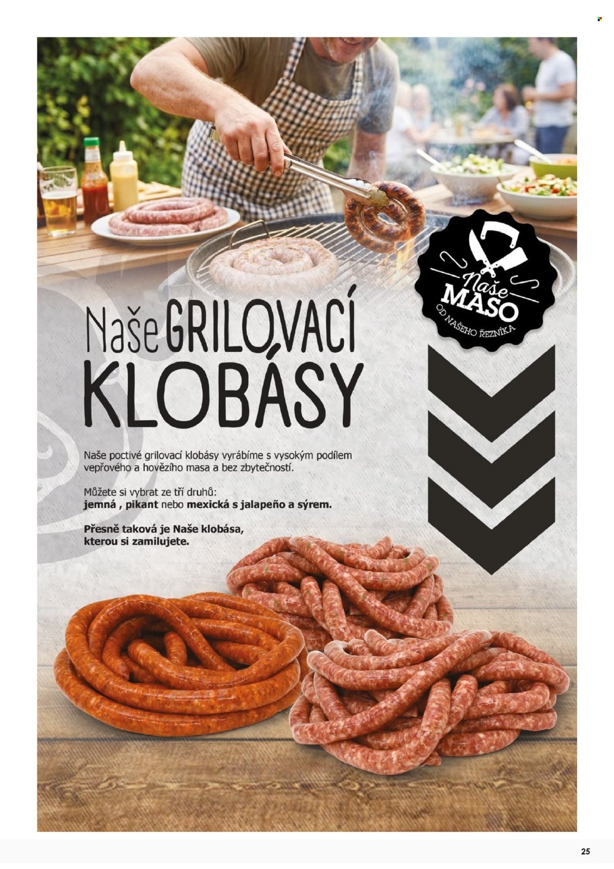 JIP leták - Uzeniny