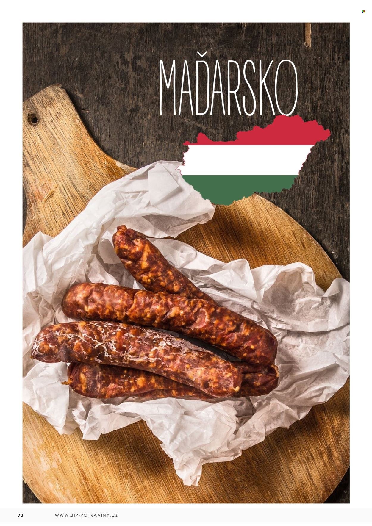 JIP leták - Uzeniny