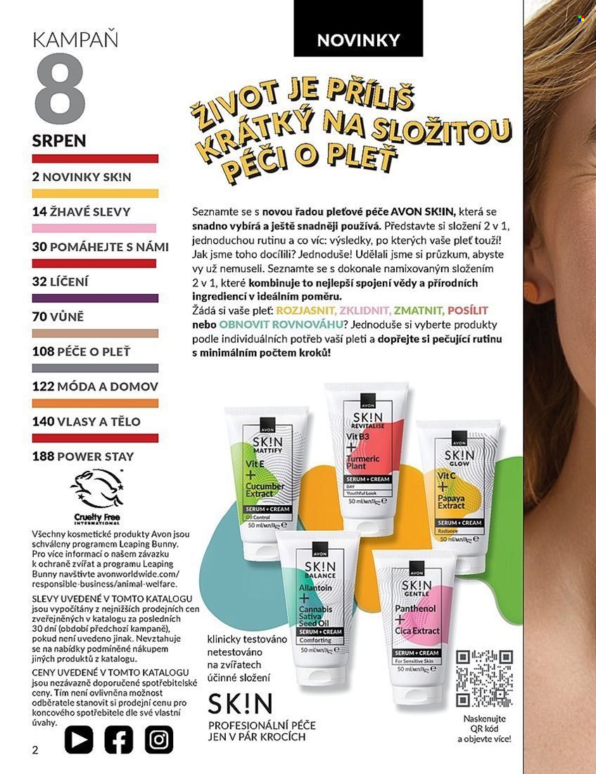 AVON leták - Katalog 8 (2025-08-01 - 2025-08-31)