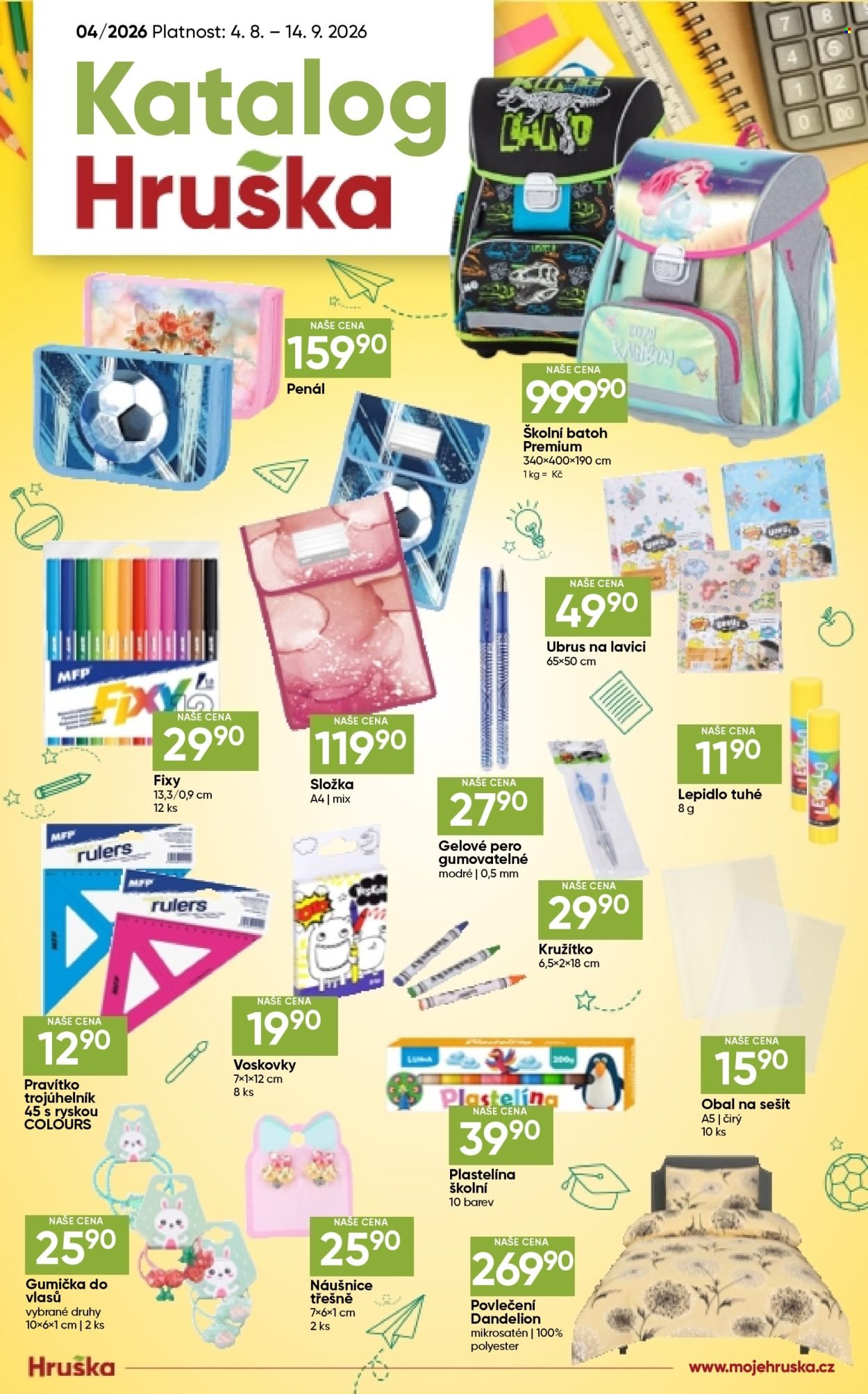 HRUŠKA leták - Aktuální katalog