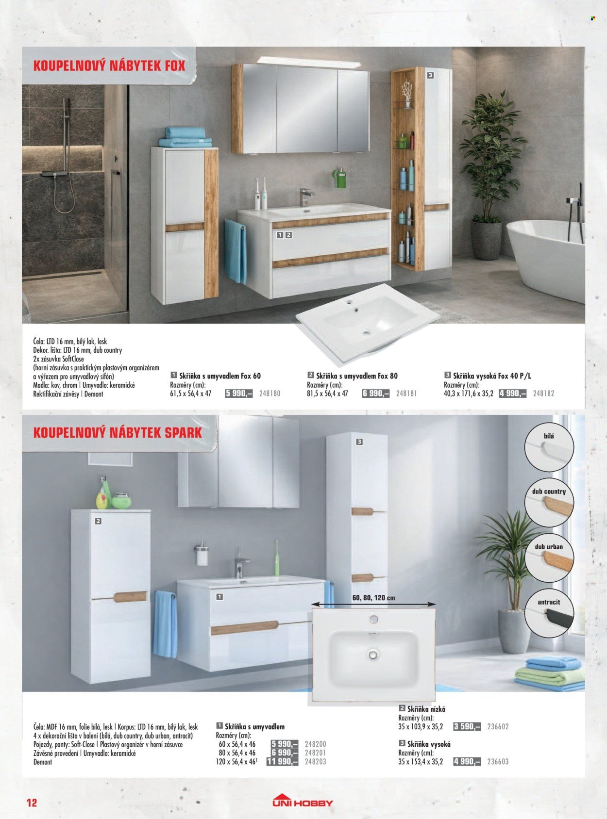 UNI HOBBY leták - Dlažby, obklady, sanita 2026 (2026-02-20 - 2026-06-30)