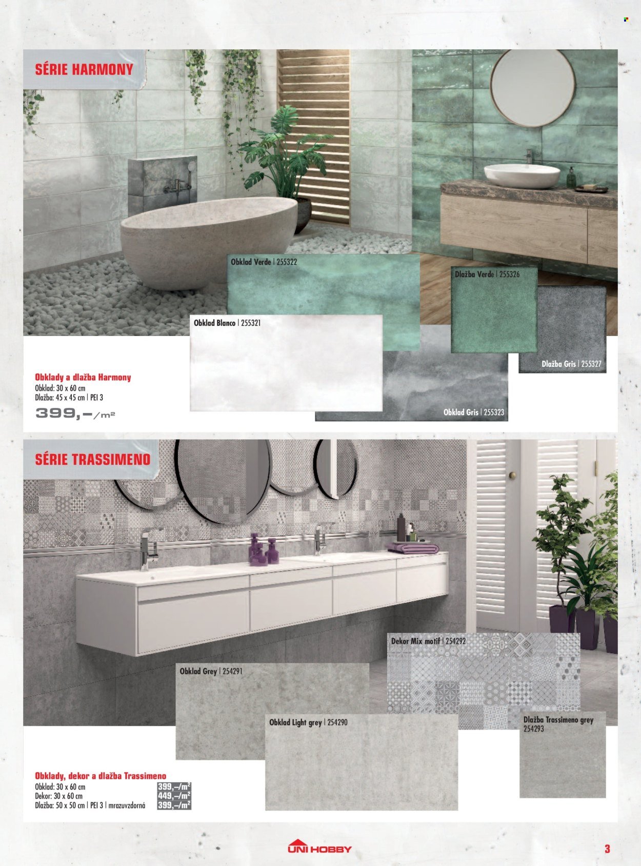 UNI HOBBY leták - Dlažby, obklady, sanita 2026 (2026-02-20 - 2026-06-30)