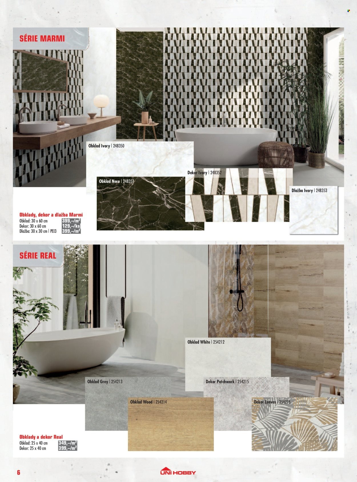 UNI HOBBY leták - Dlažby, obklady, sanita 2026 (2026-02-20 - 2026-06-30)