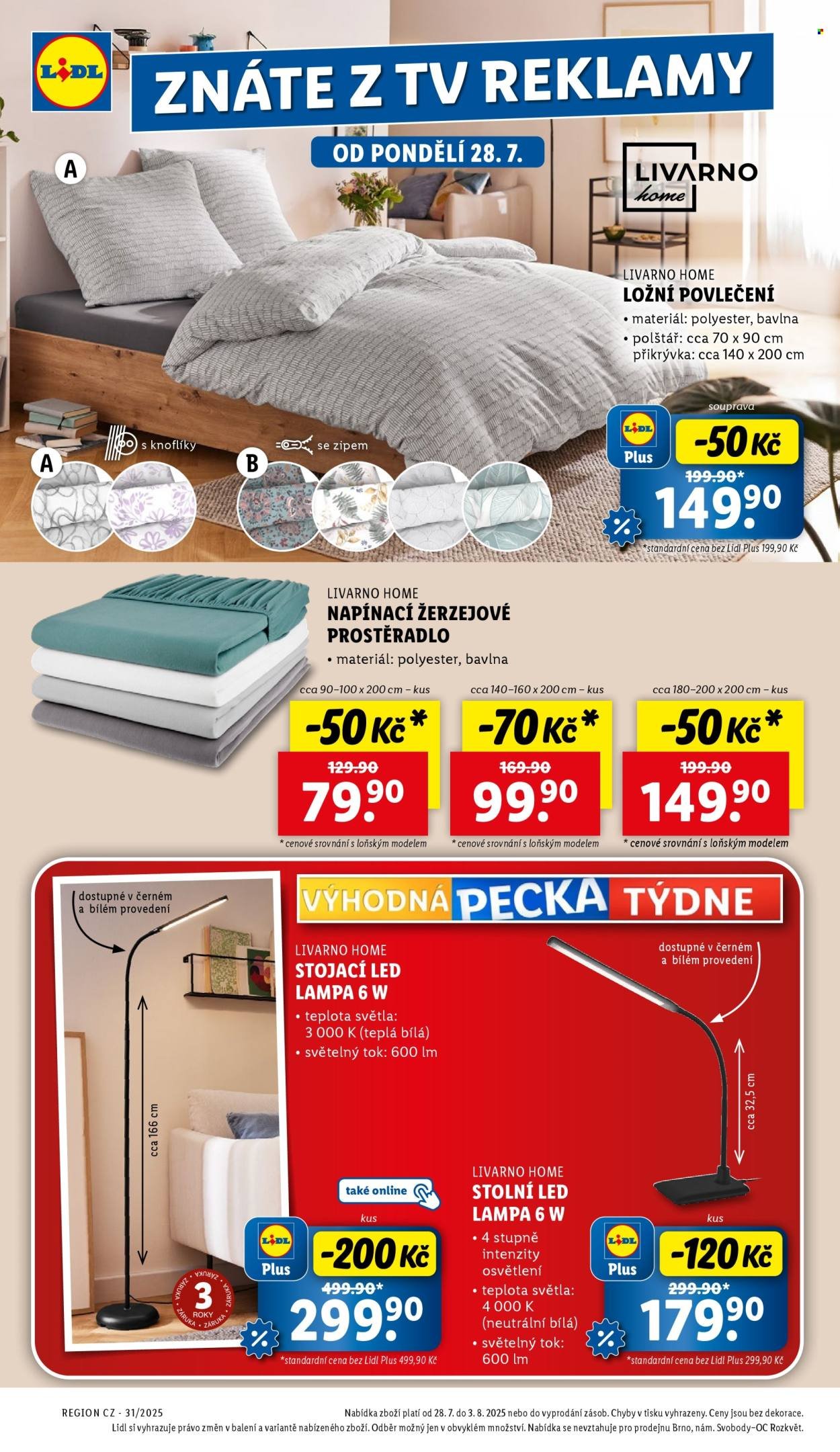 LIDL leták - Spotřební zboží (2025-07-28 - 2025-08-03)