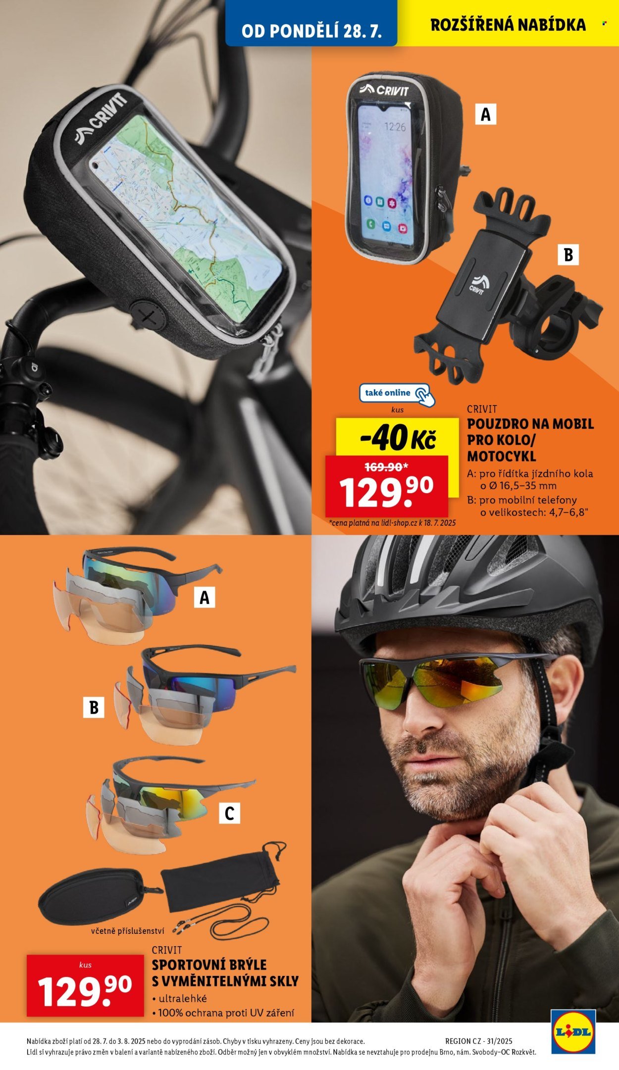 LIDL leták - Spotřební zboží (2025-07-28 - 2025-08-03)
