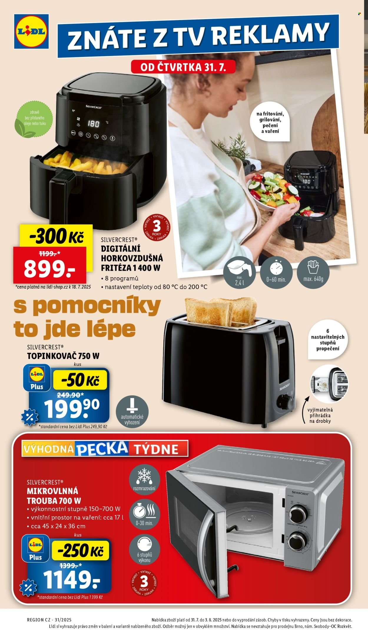 LIDL leták - Spotřební zboží (2025-07-28 - 2025-08-03)