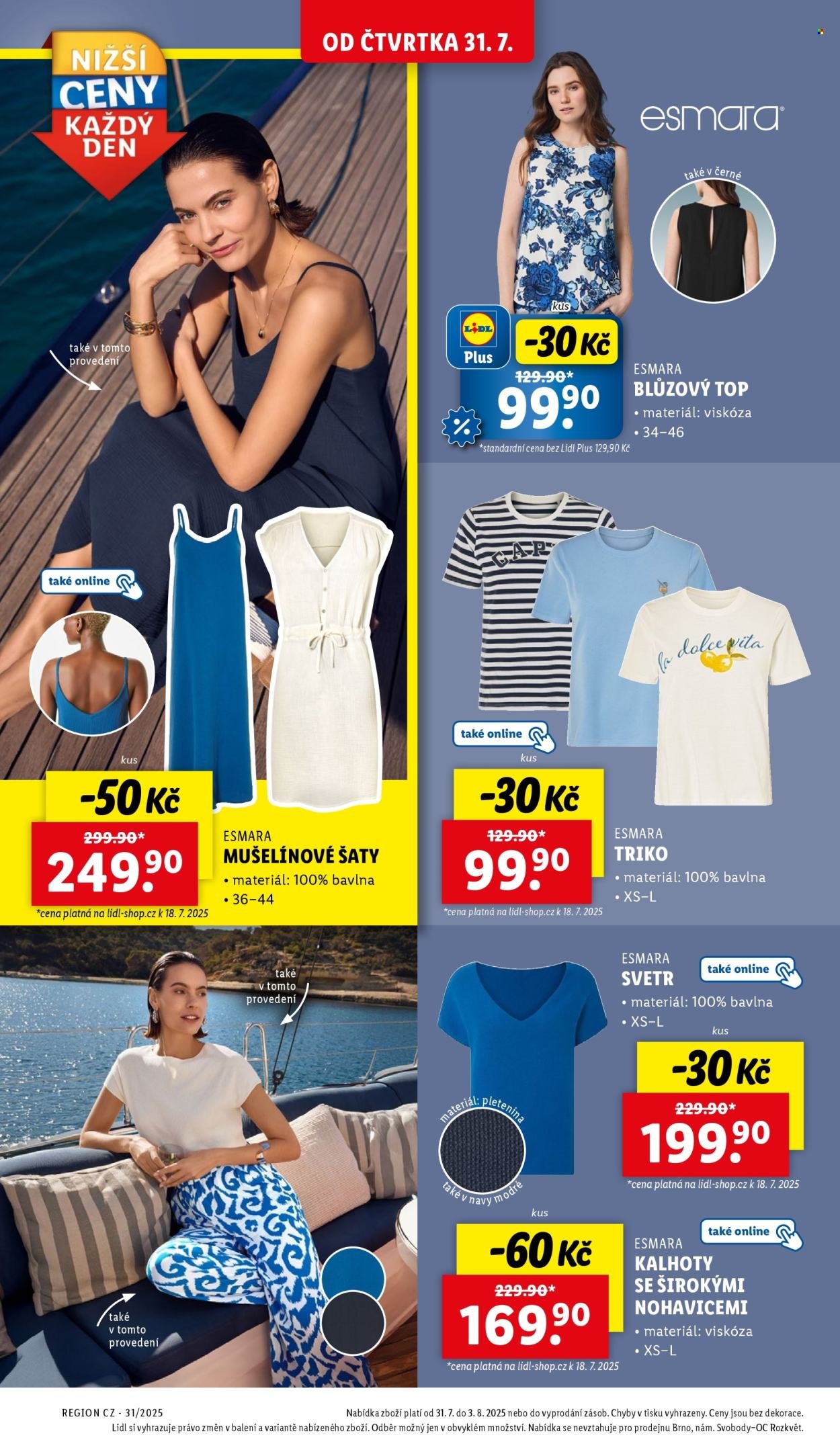 LIDL leták - Spotřební zboží (2025-07-28 - 2025-08-03)