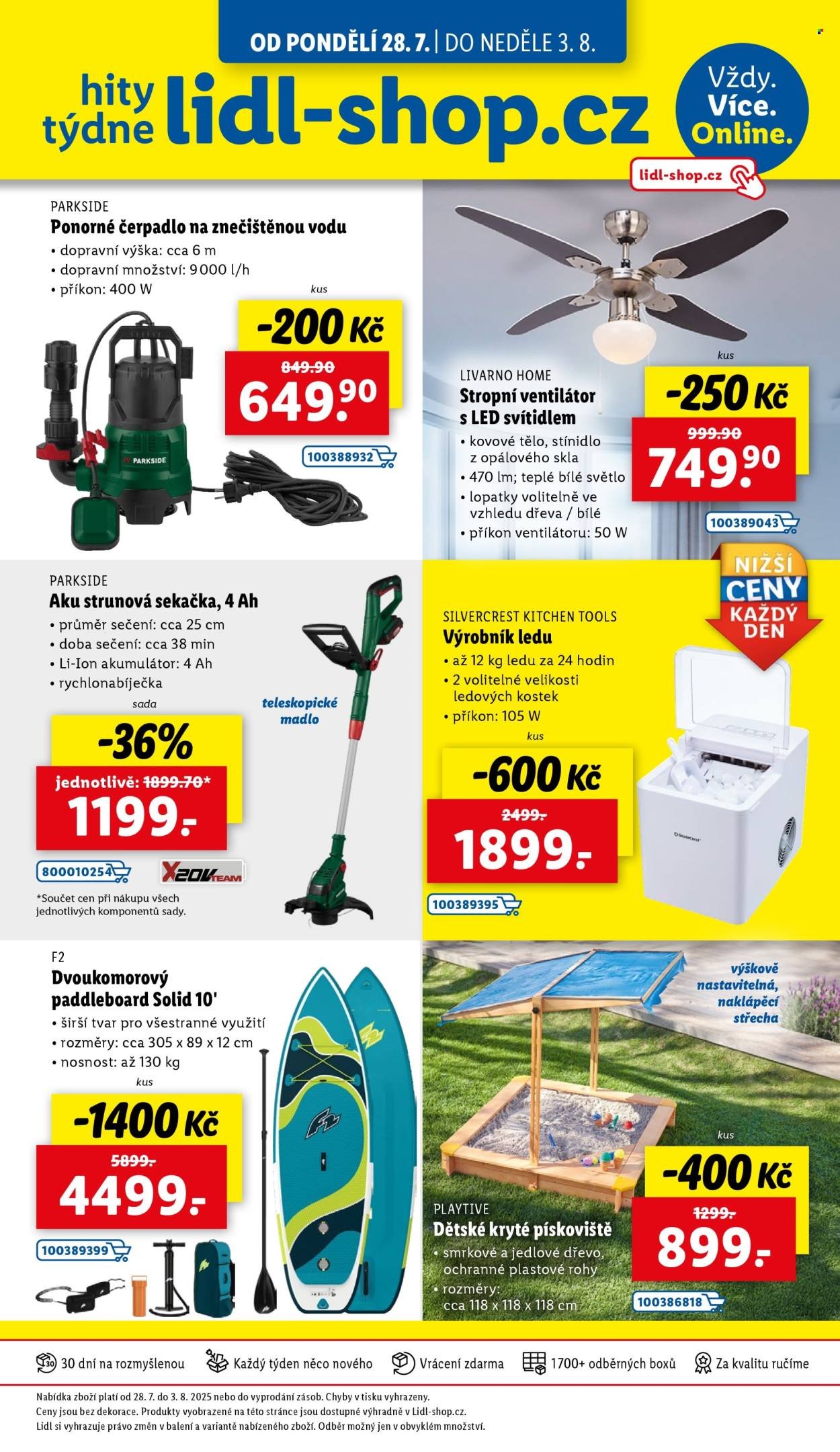 LIDL leták - Spotřební zboží (2025-07-28 - 2025-08-03)