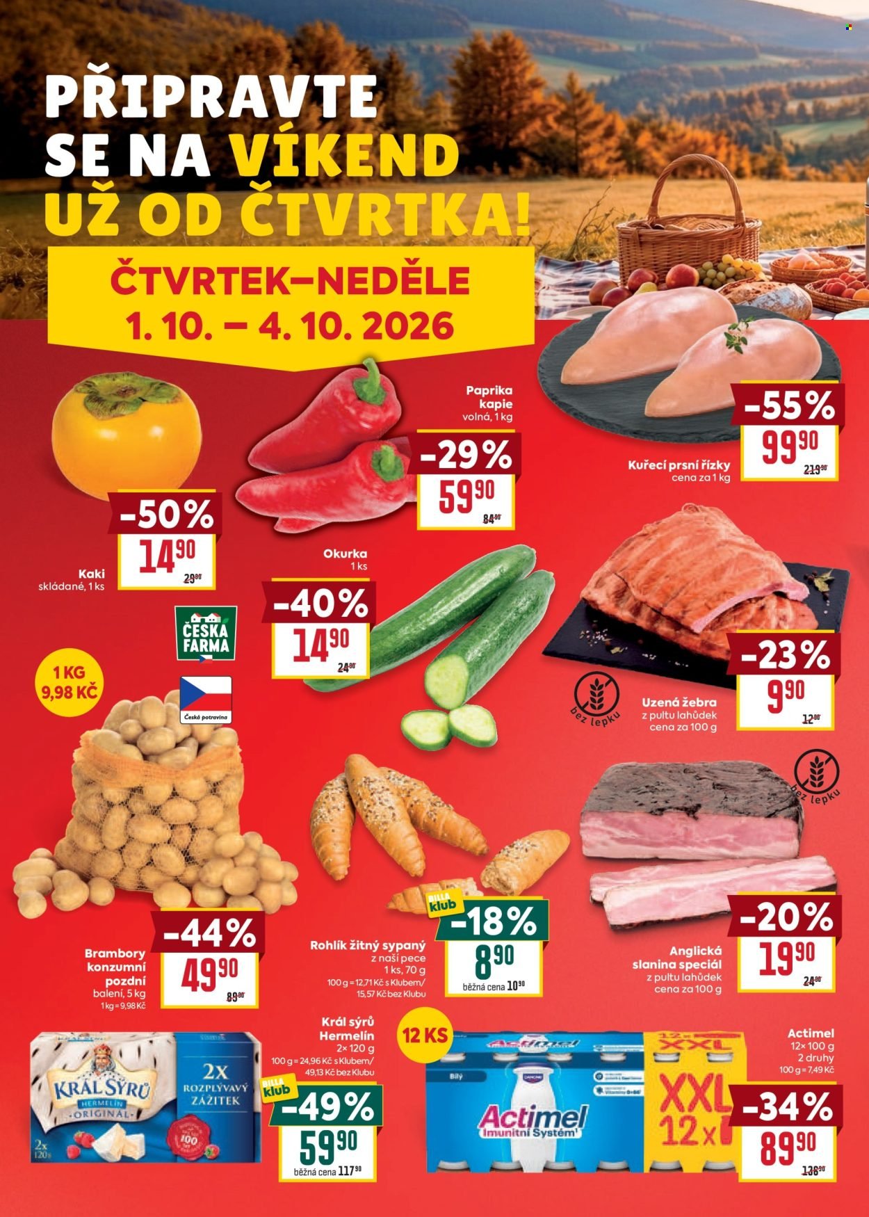 BILLA leták - Velký leták
