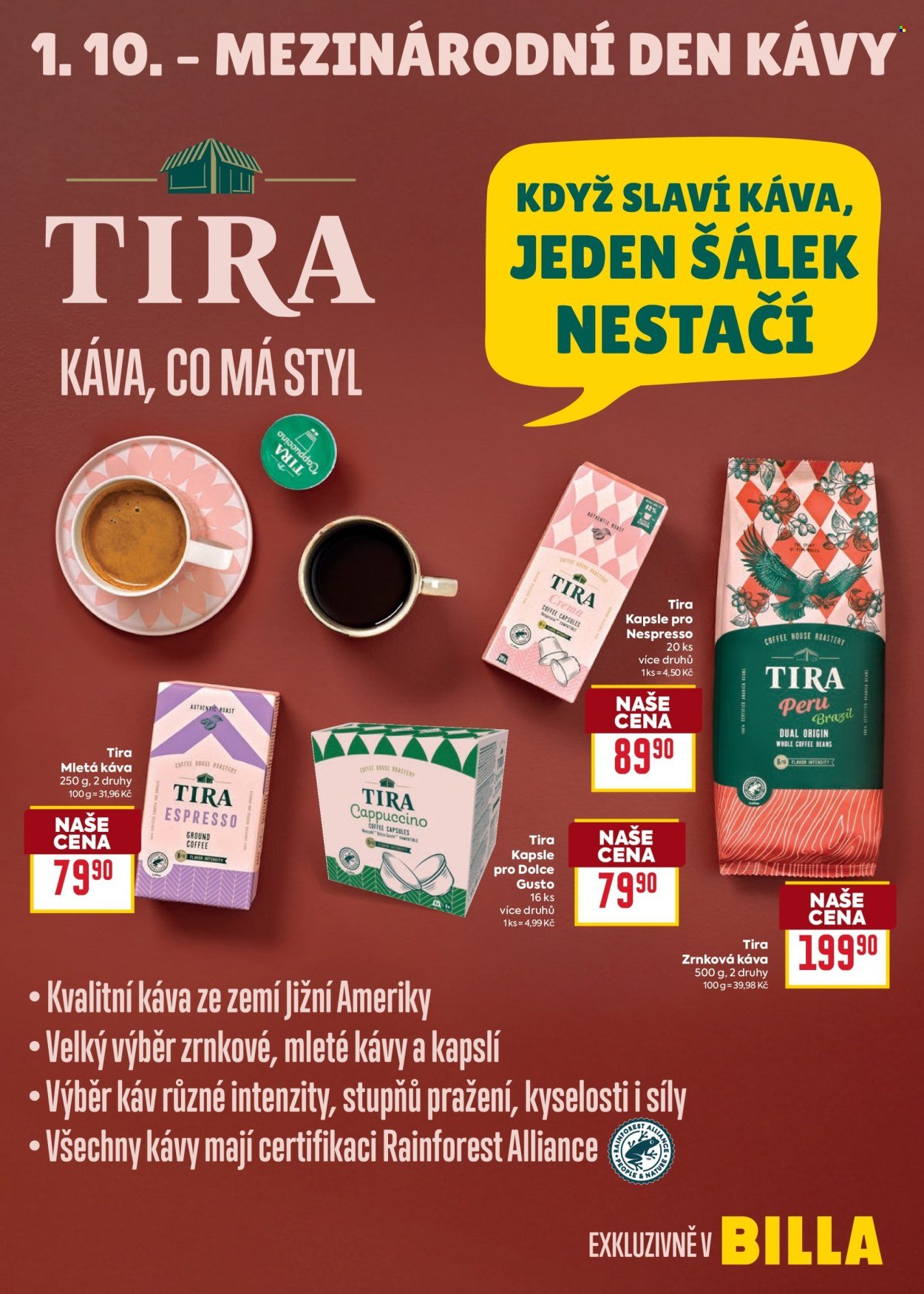 BILLA leták - Velký leták