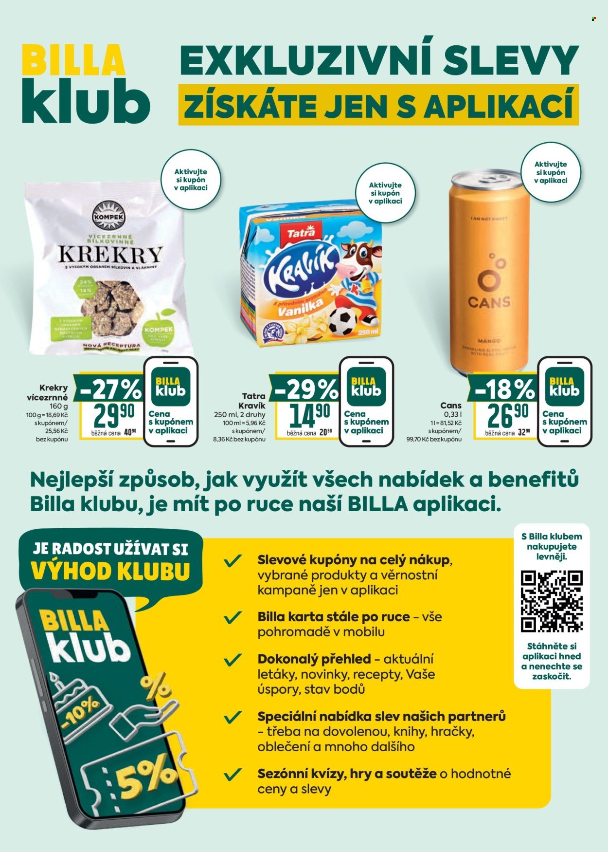 BILLA leták - Velký leták