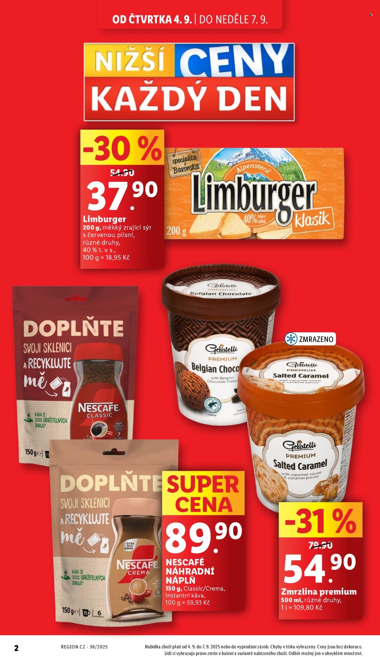 LIDL leták - Od čtvrtka 4.9.2025 (2025-09-04 - 2025-09-07)