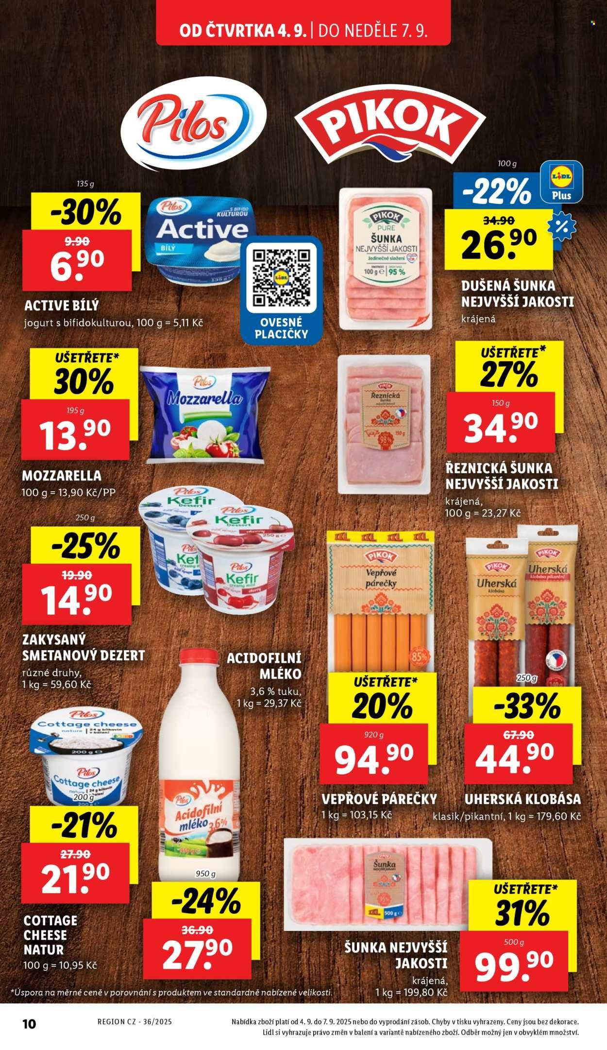 LIDL leták - Od čtvrtka 4.9.2025 (2025-09-04 - 2025-09-07)