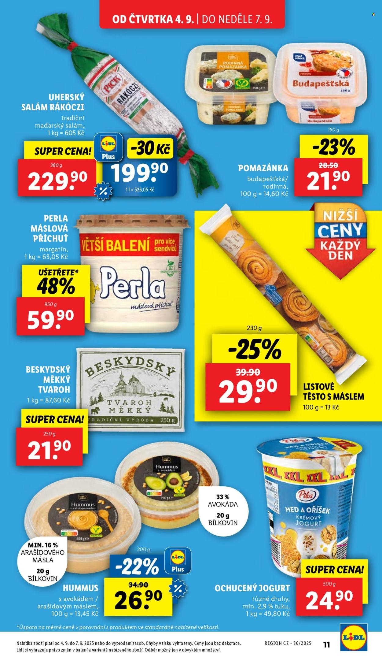 LIDL leták - Od čtvrtka 4.9.2025 (2025-09-04 - 2025-09-07)