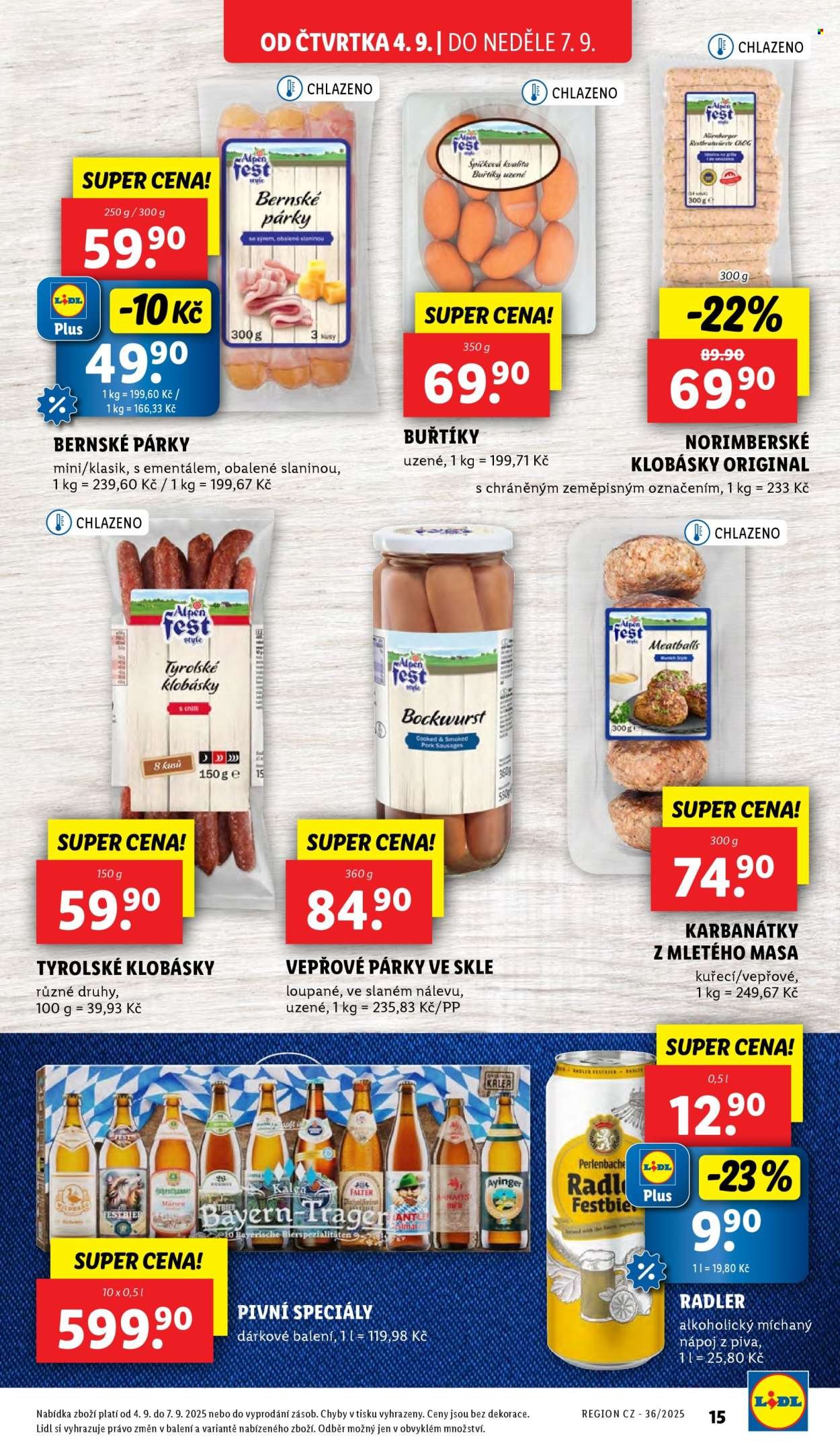 LIDL leták - Od čtvrtka 4.9.2025 (2025-09-04 - 2025-09-07)