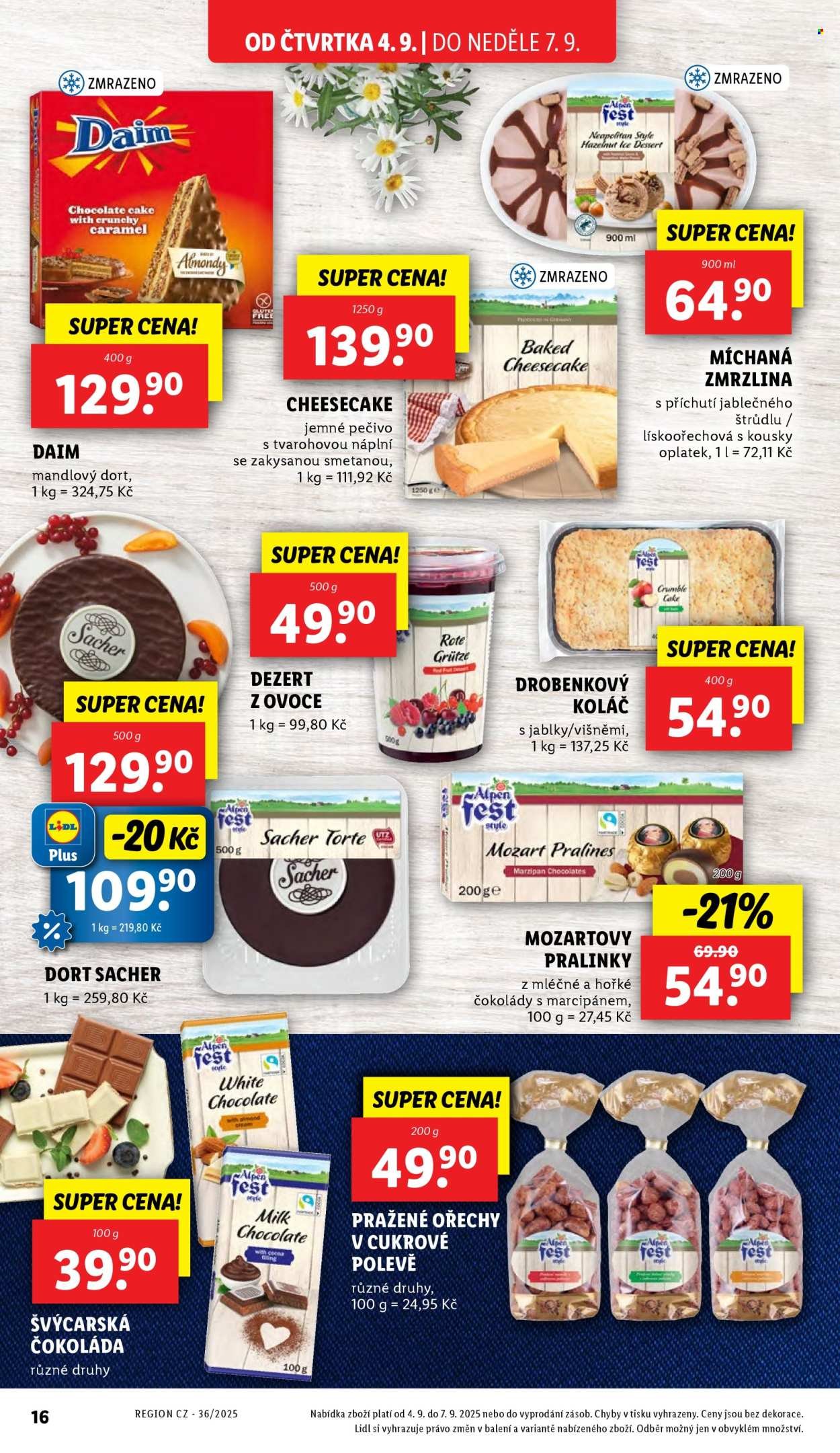 LIDL leták - Od čtvrtka 4.9.2025 (2025-09-04 - 2025-09-07)