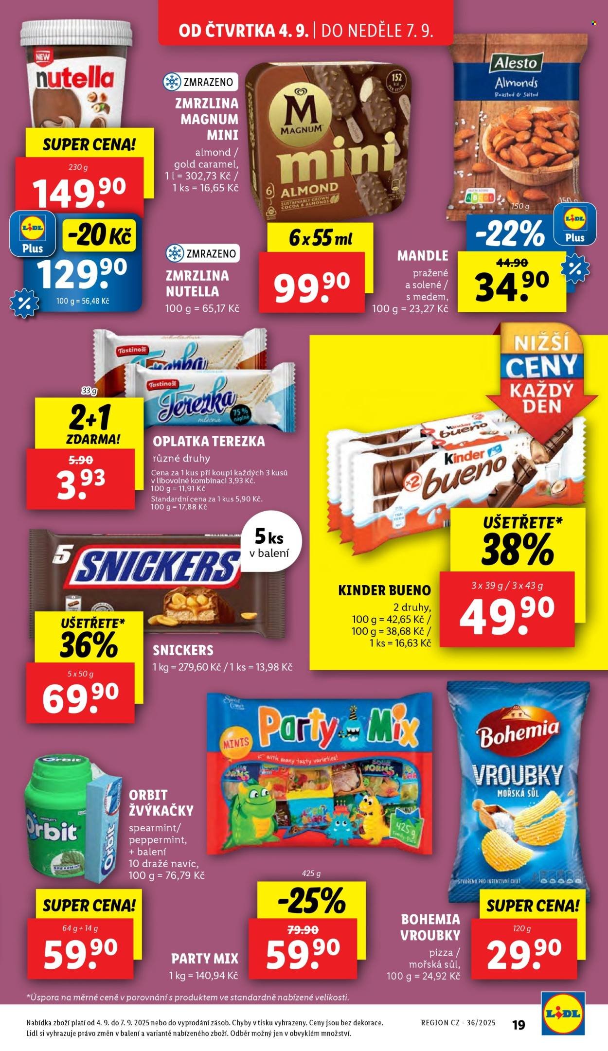 LIDL leták - Od čtvrtka 4.9.2025 (2025-09-04 - 2025-09-07)
