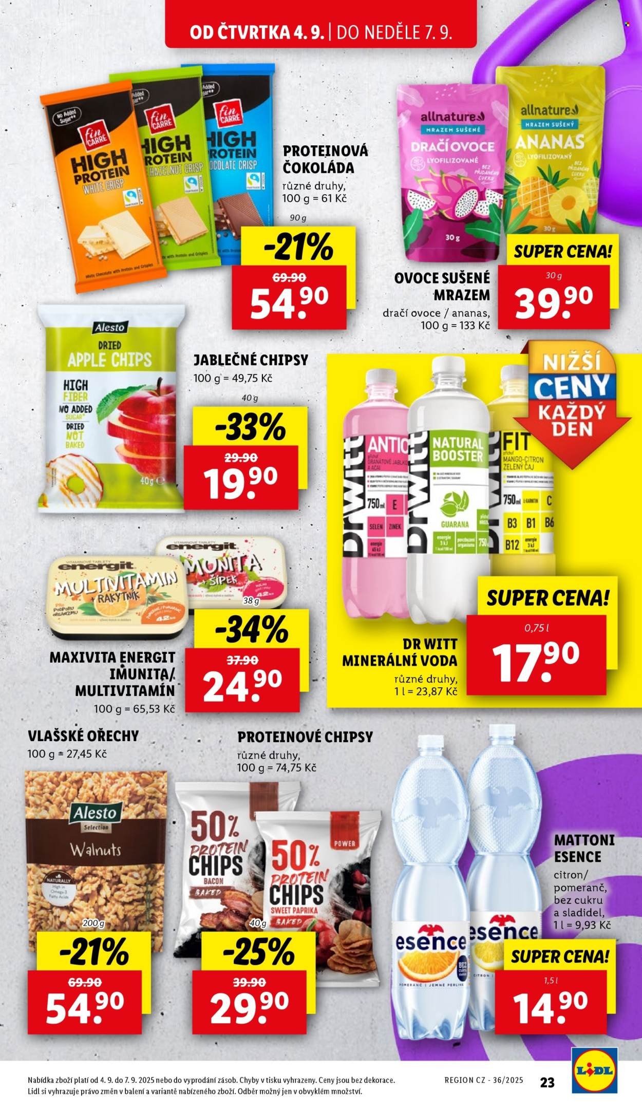 LIDL leták - Od čtvrtka 4.9.2025 (2025-09-04 - 2025-09-07)