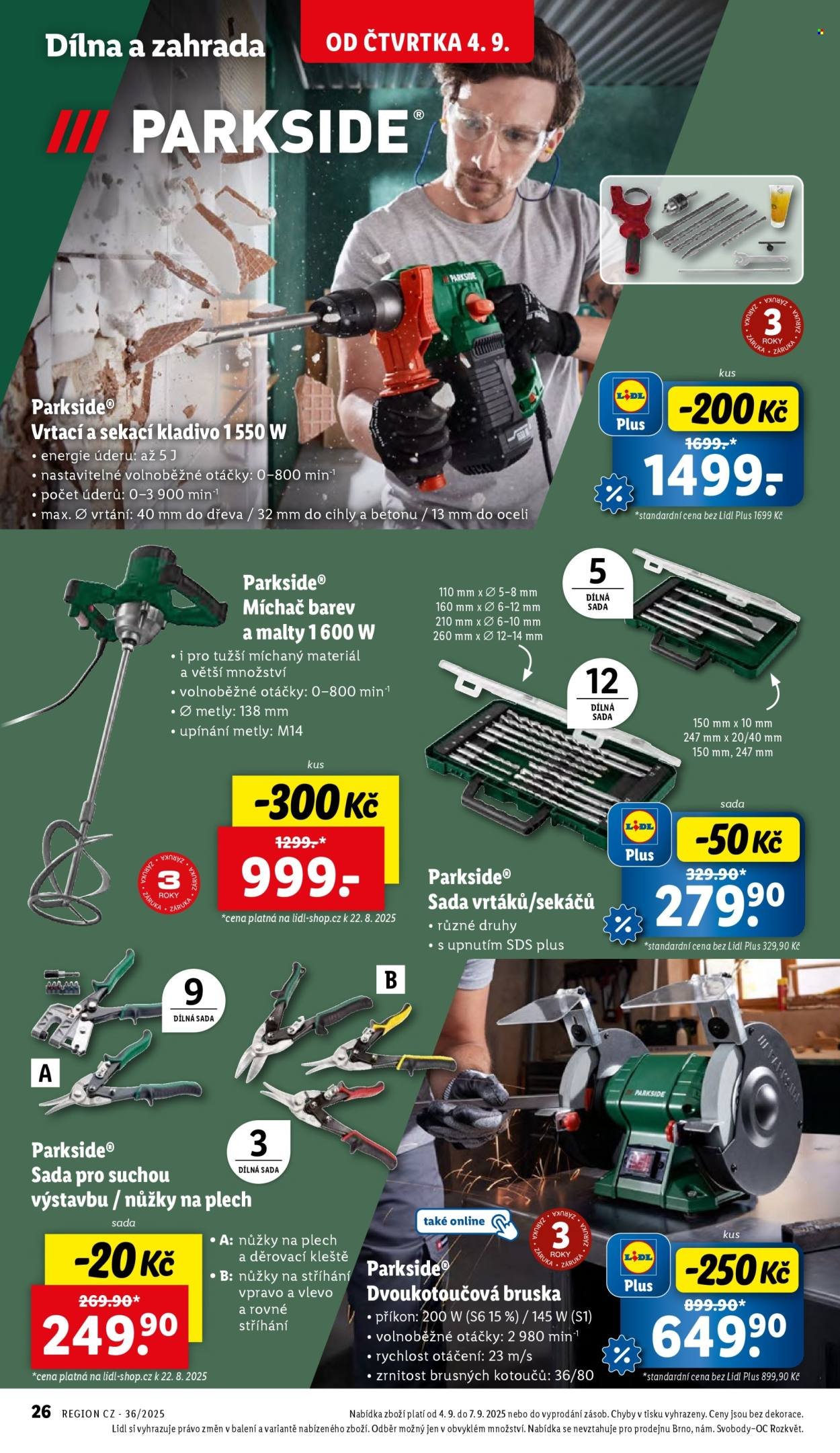 LIDL leták - Od čtvrtka 4.9.2025 (2025-09-04 - 2025-09-07)