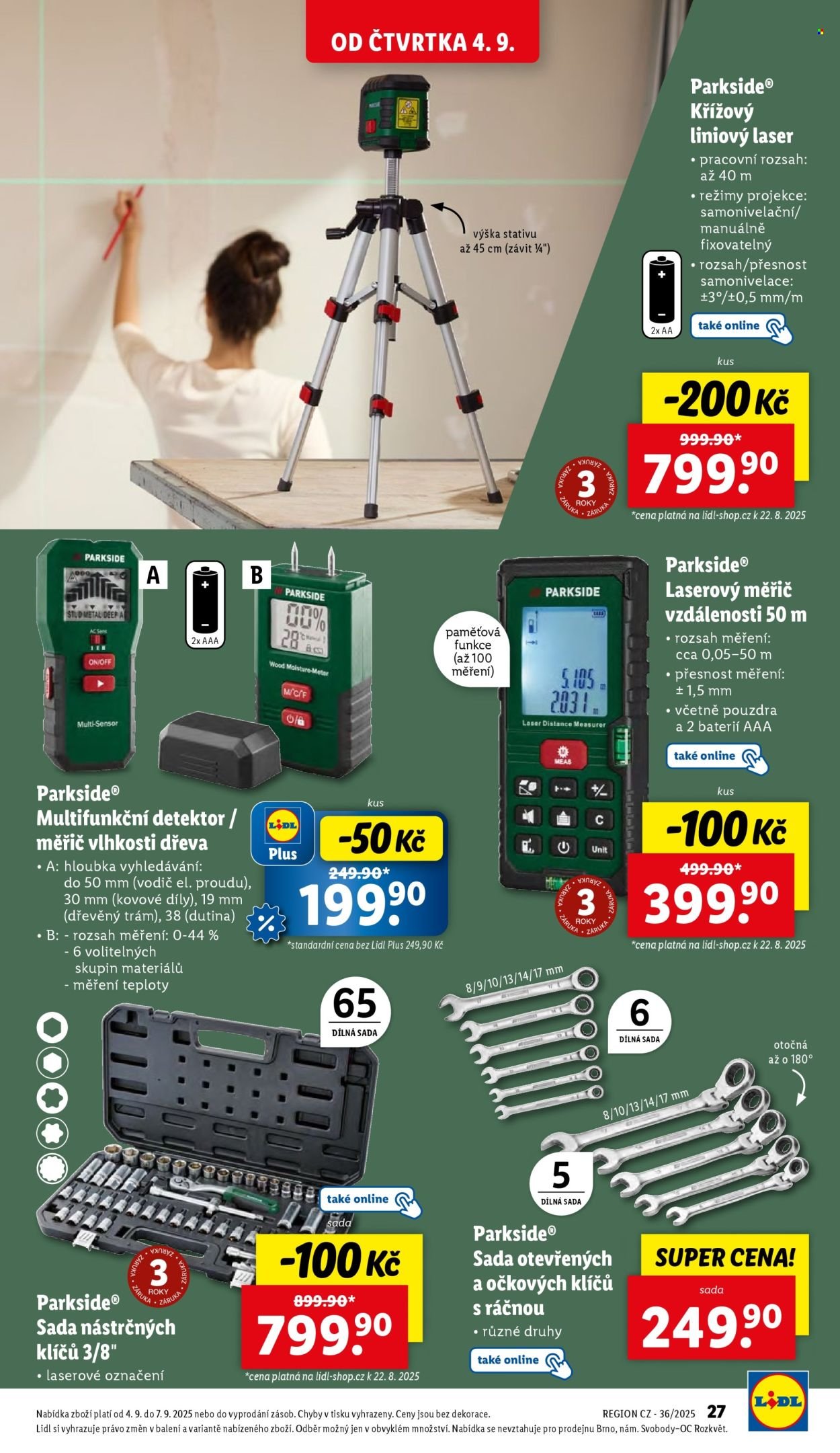 LIDL leták - Od čtvrtka 4.9.2025 (2025-09-04 - 2025-09-07)