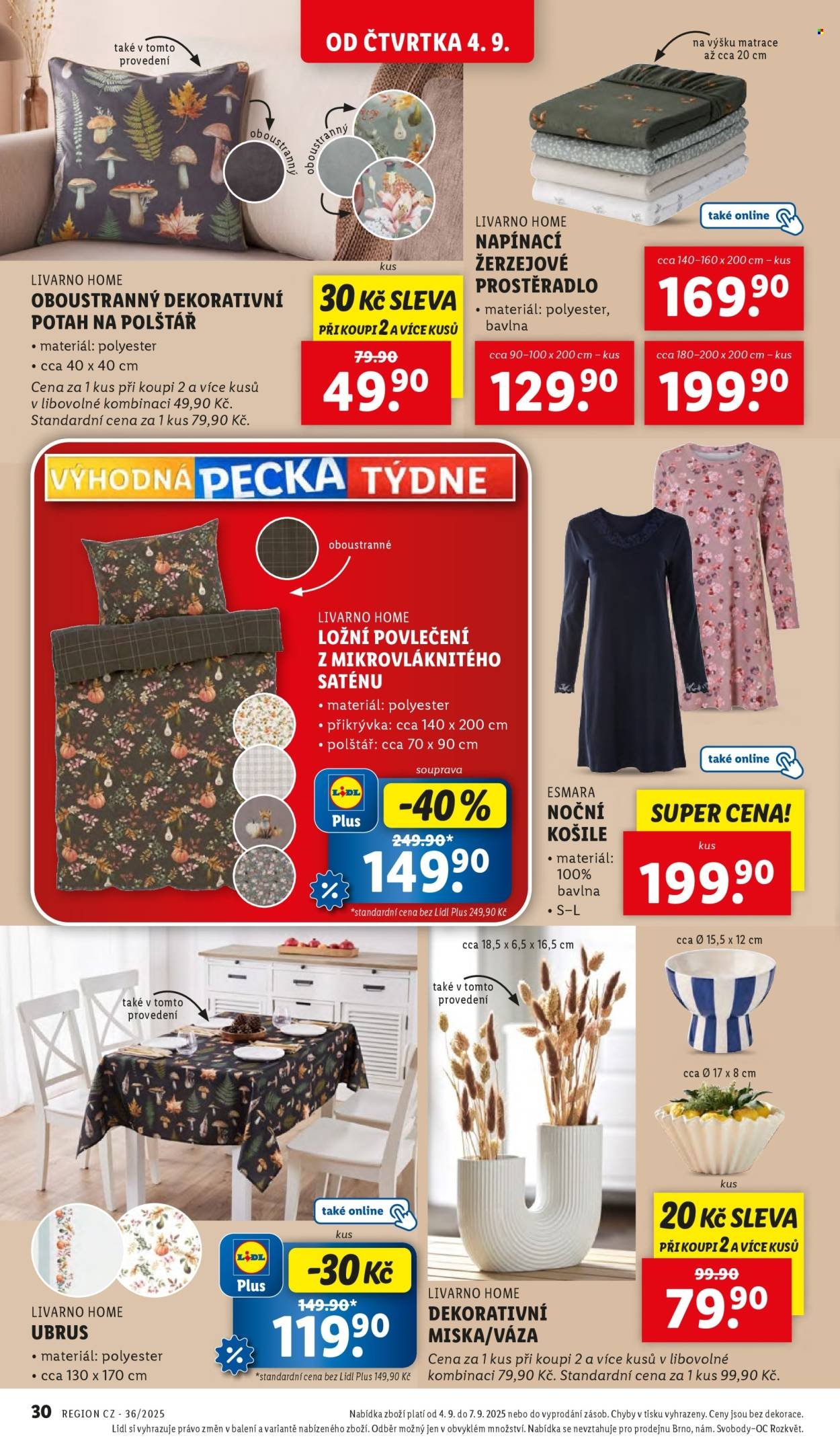 LIDL leták - Od čtvrtka 4.9.2025 (2025-09-04 - 2025-09-07)