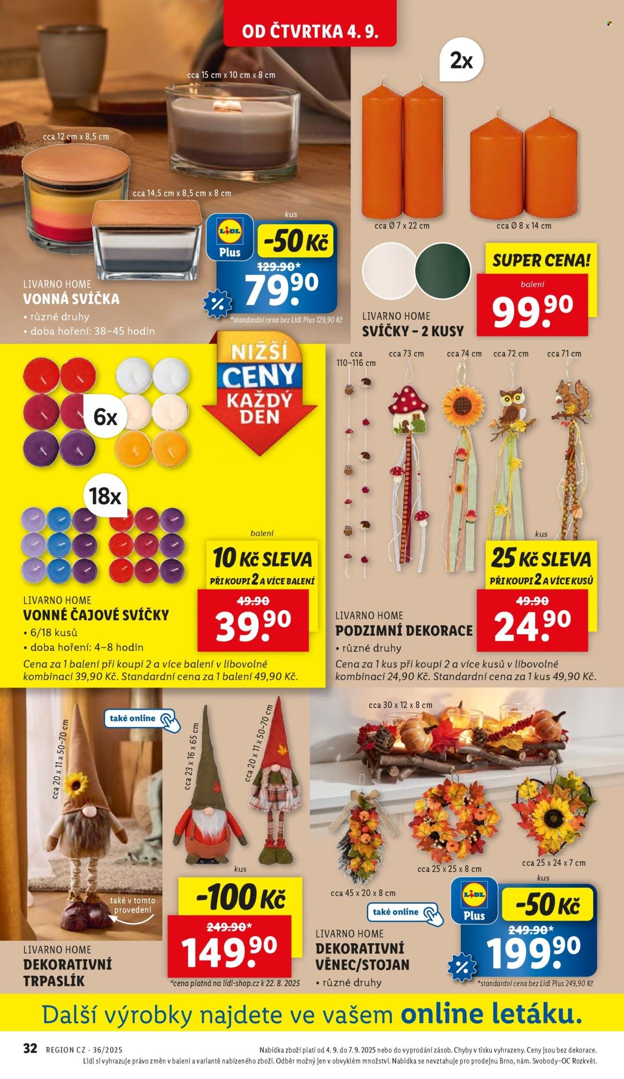 LIDL leták - Od čtvrtka 4.9.2025 (2025-09-04 - 2025-09-07)
