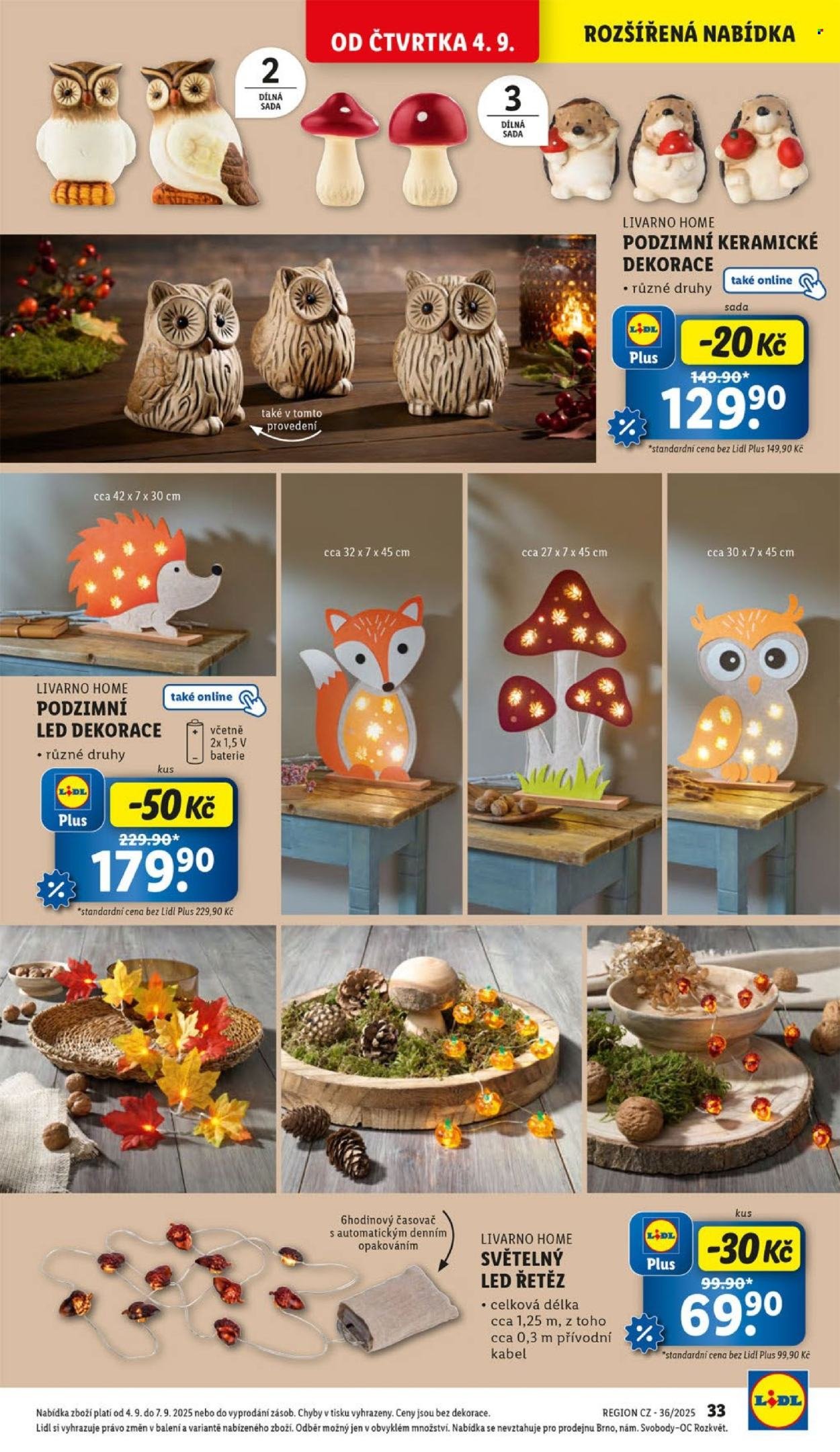 LIDL leták - Od čtvrtka 4.9.2025 (2025-09-04 - 2025-09-07)