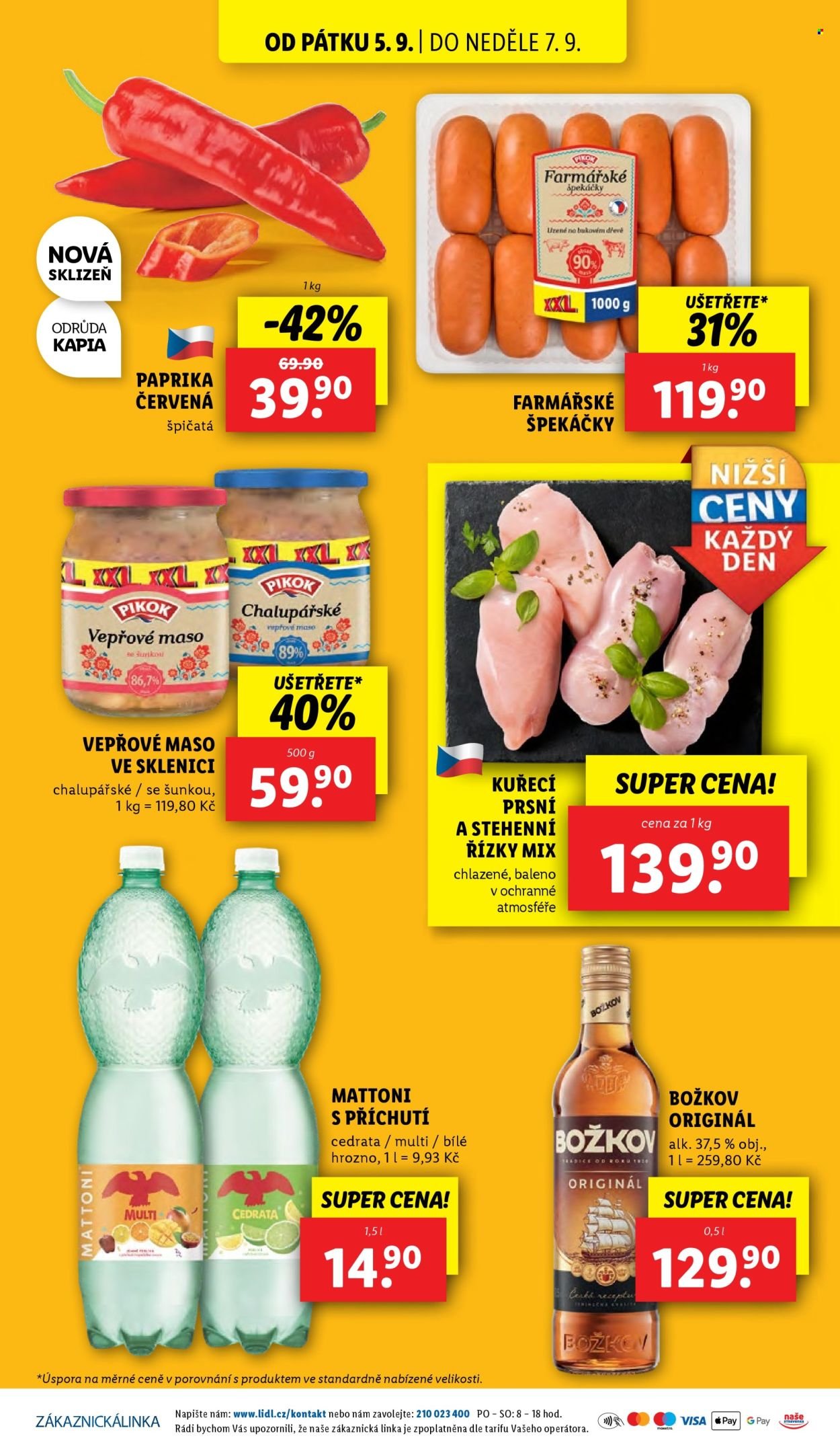 LIDL leták - Od čtvrtka 4.9.2025 (2025-09-04 - 2025-09-07)