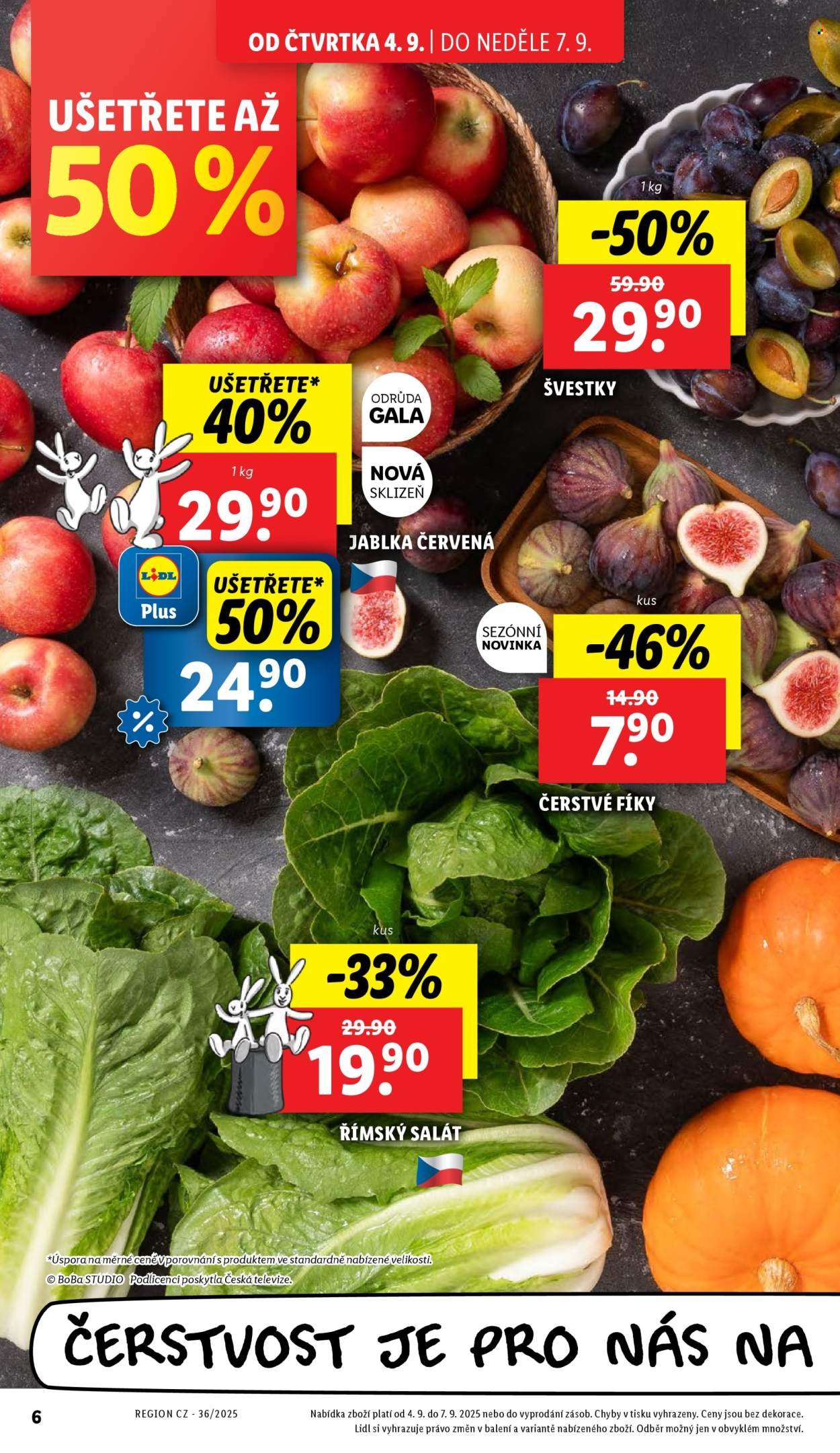 LIDL leták - Od čtvrtka 4.9.2025 (2025-09-04 - 2025-09-07)