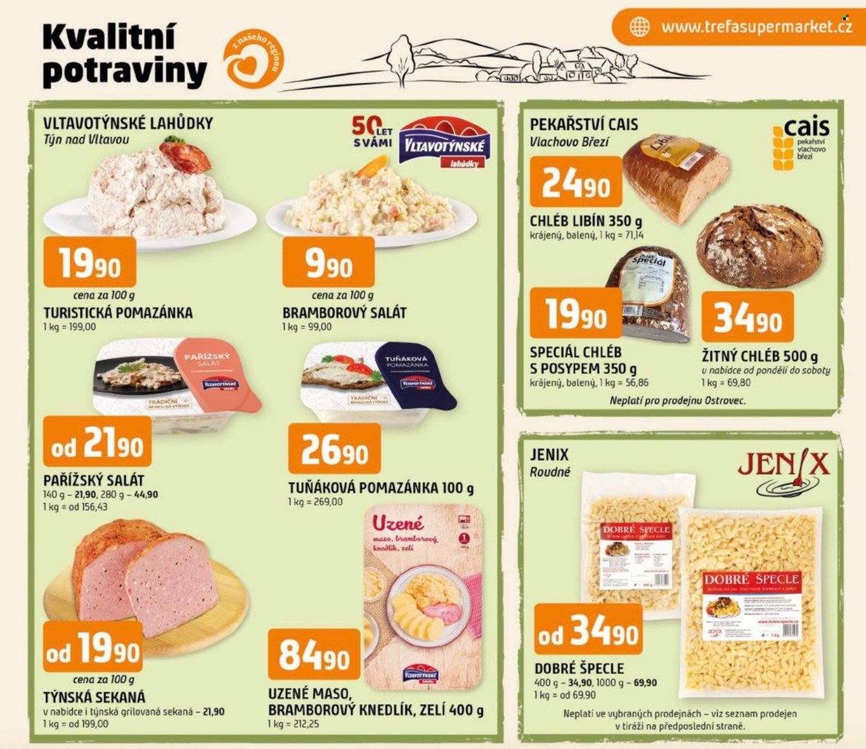 TREFA COOP leták - Od středy 17.6.2026