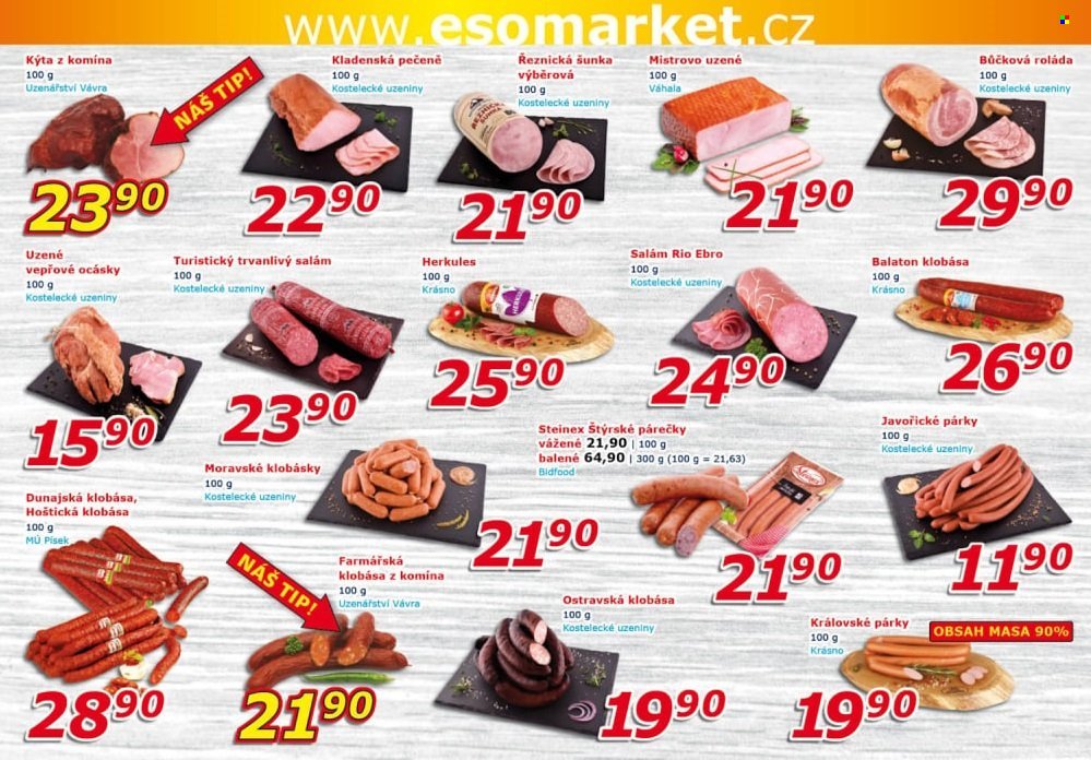 ESO MARKET leták - Od středy 18.3.2026 (2026-03-18 - 2026-03-29)