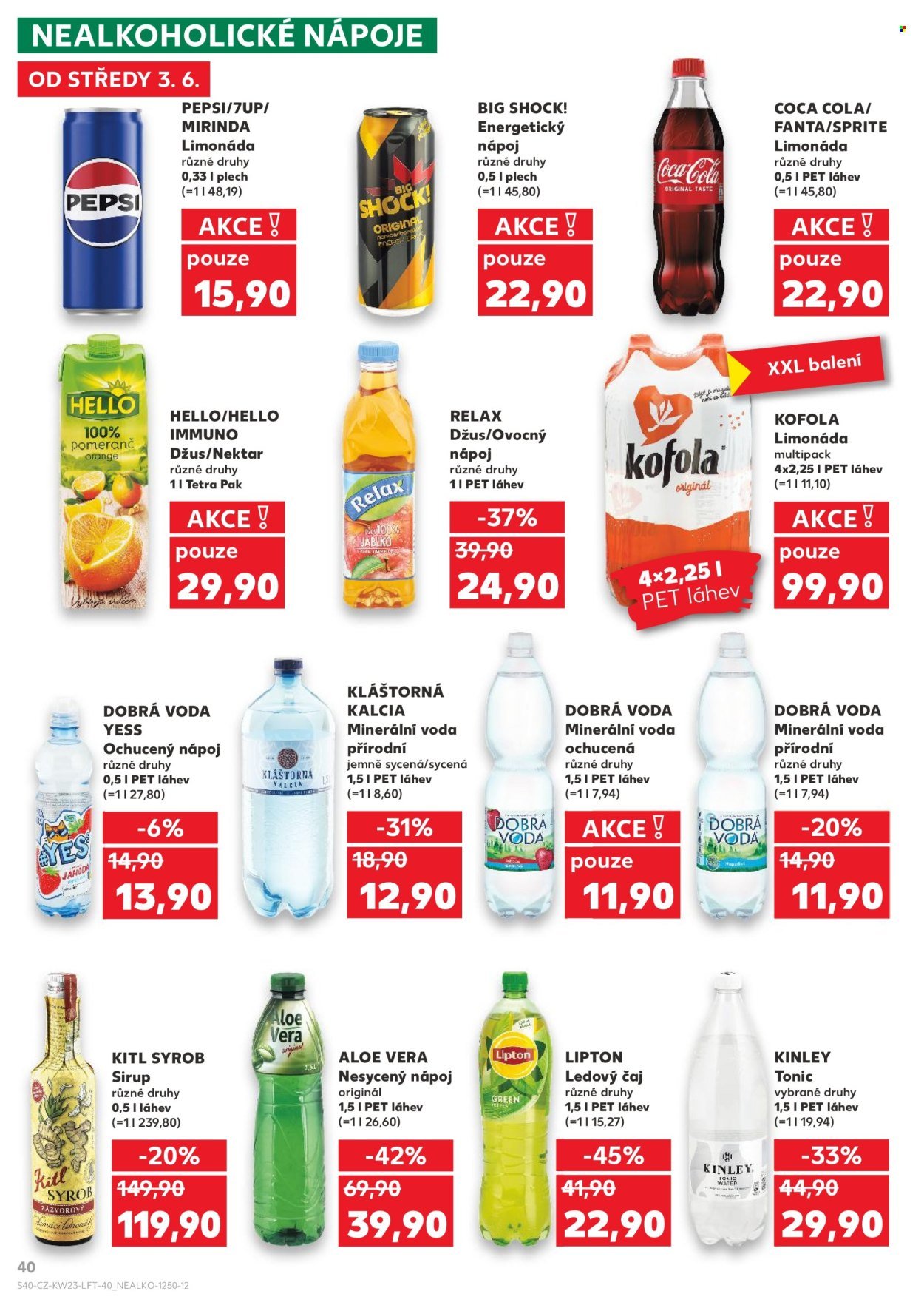 KAUFLAND leták - Od středy 3.6.2026