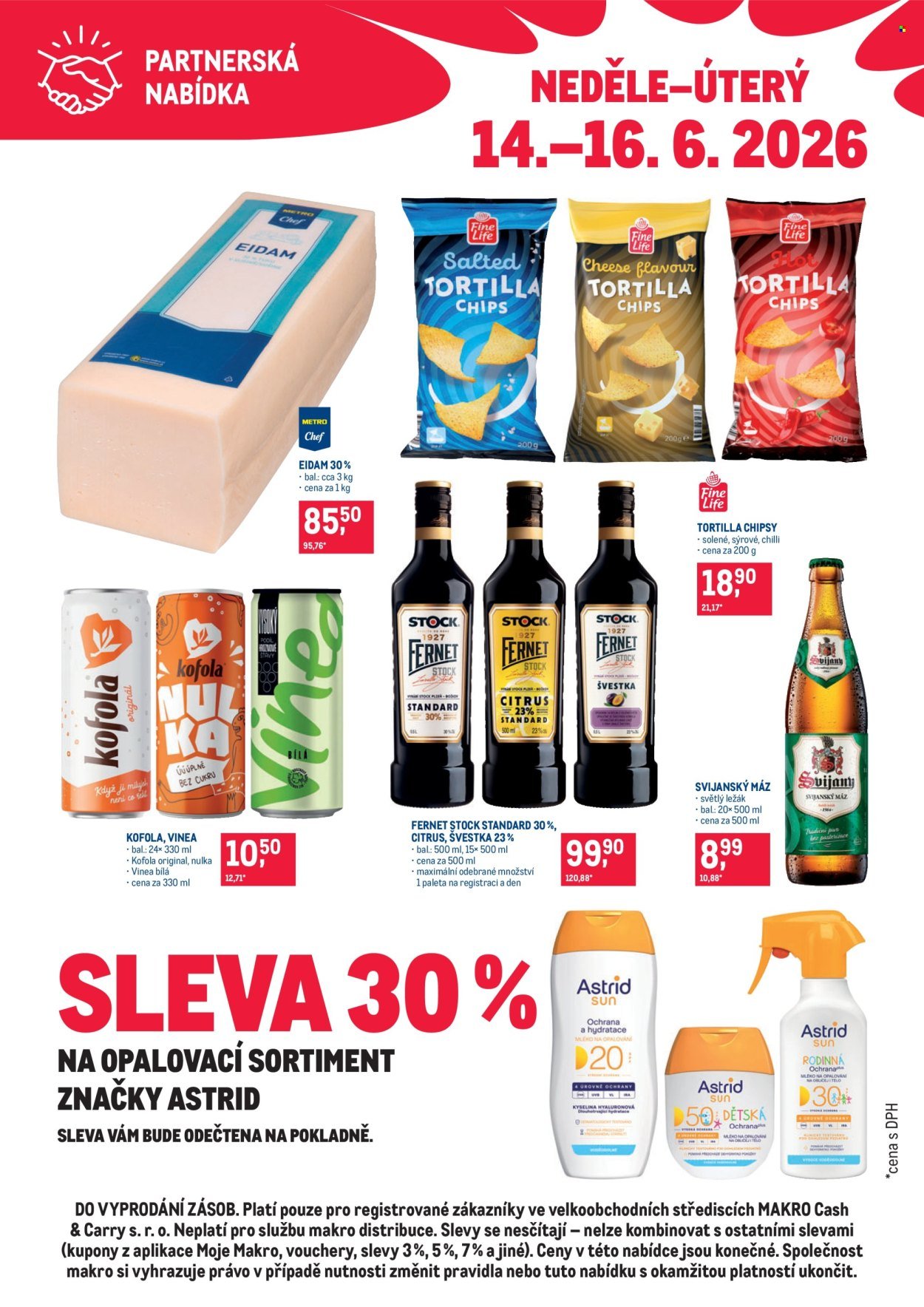 MAKRO leták - Partnerská nabídka